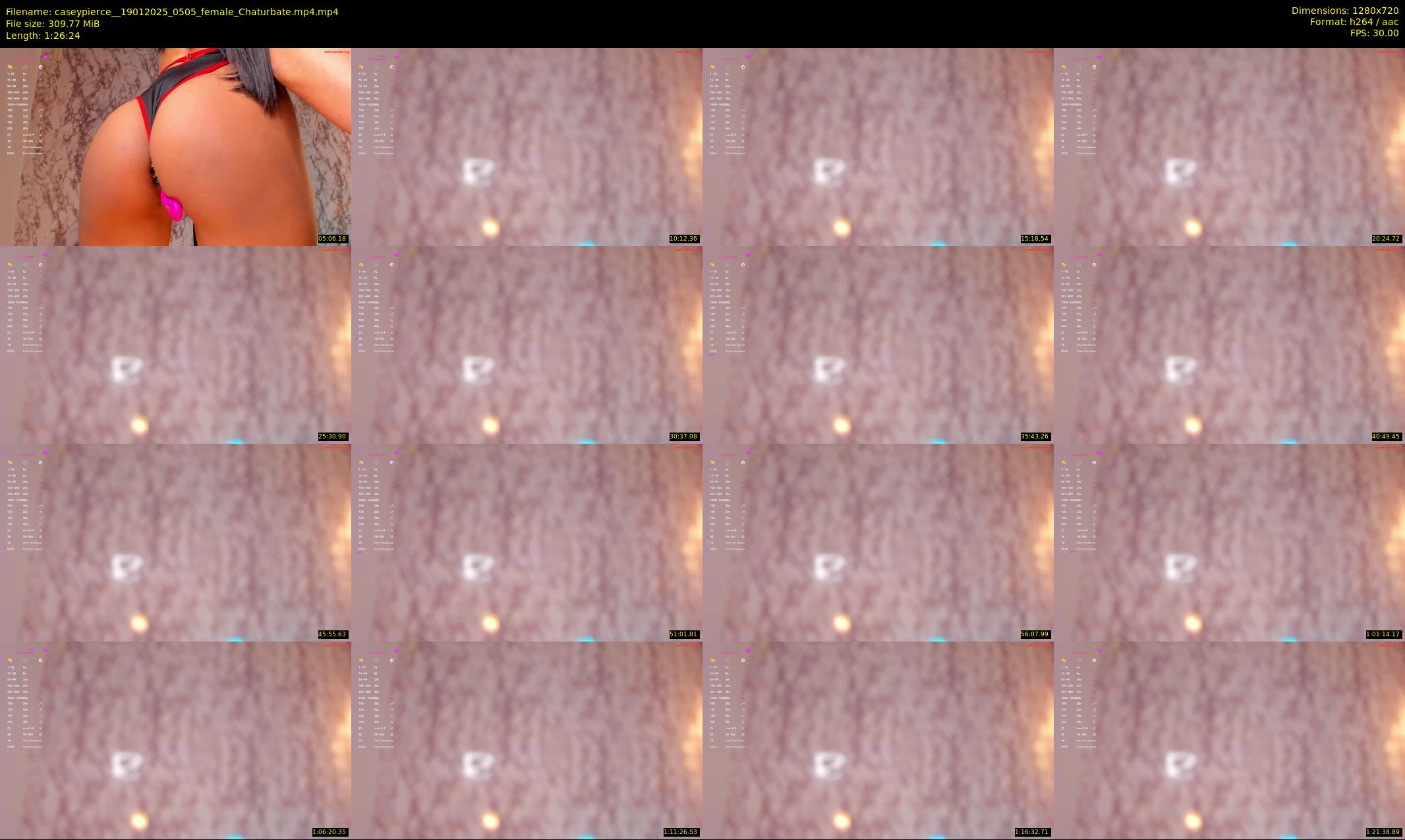 caseypierce_ — 87 minute Chaturbate female cam show recording, 720p, Jan 19, 2025