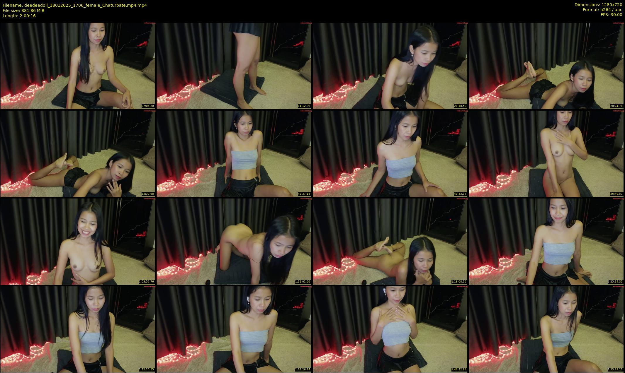 deedeedoll — 121 minute Chaturbate female cam show recording, 720p, Jan 18, 2025