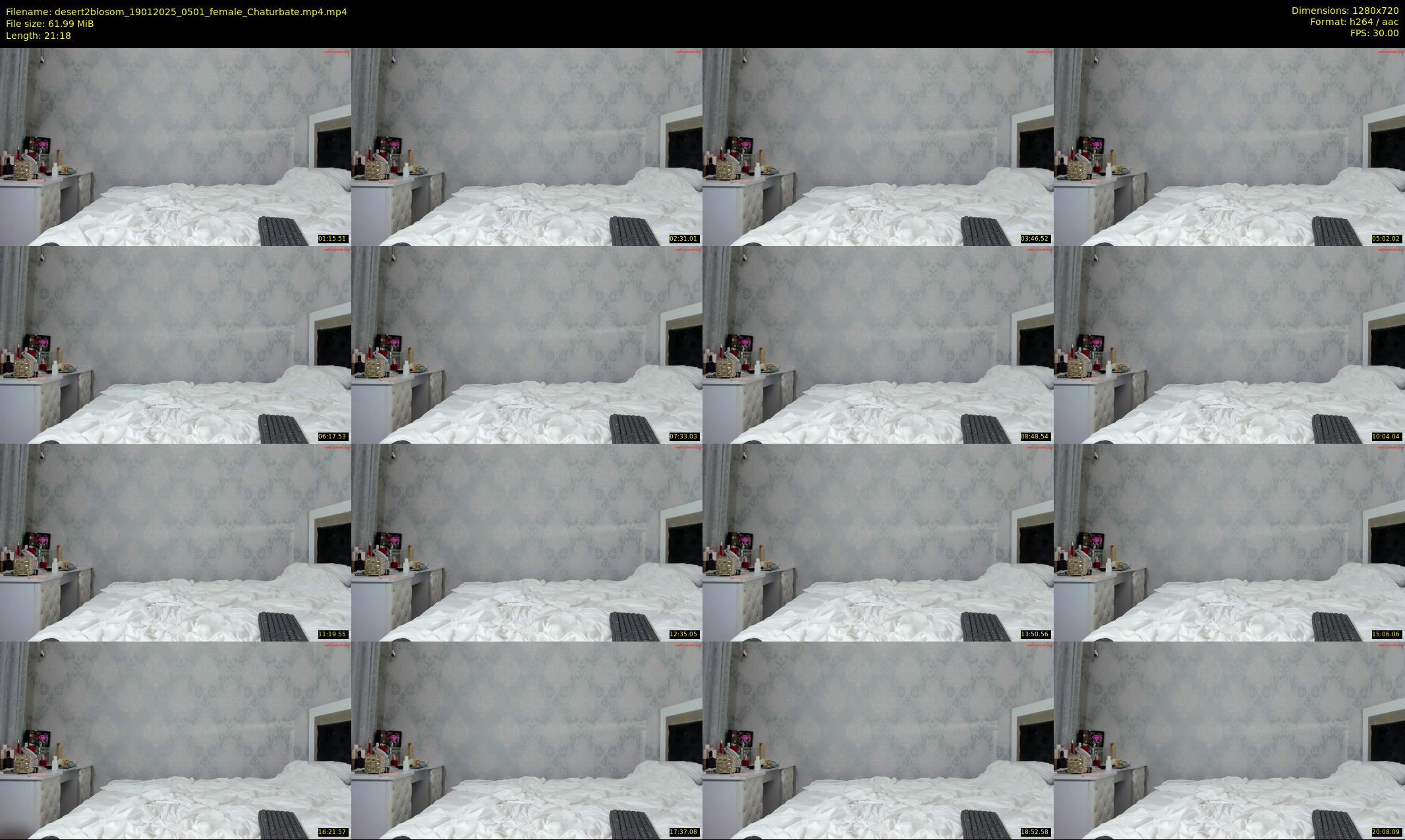 desert2blosom — 22 minute Chaturbate female cam show recording, 720p, Jan 19, 2025