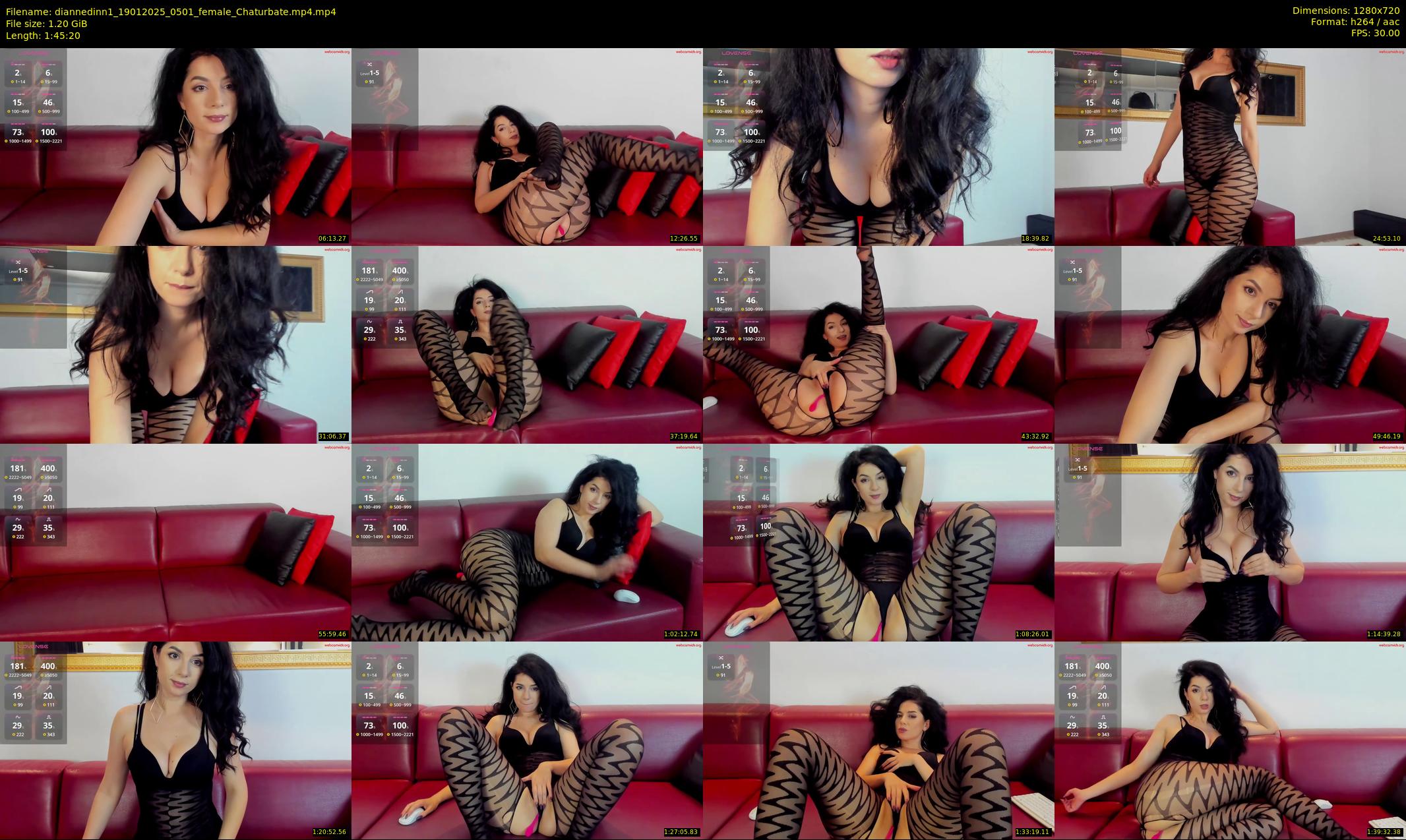 diannedinn1 — 106 minute Chaturbate female cam show recording, 720p, Jan 19, 2025