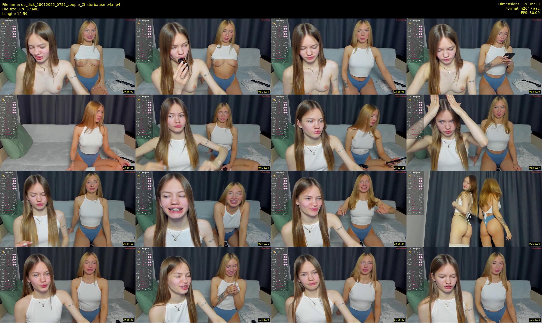 do_dick — 13 minute Chaturbate couple cam show recording, 720p, Jan 18, 2025