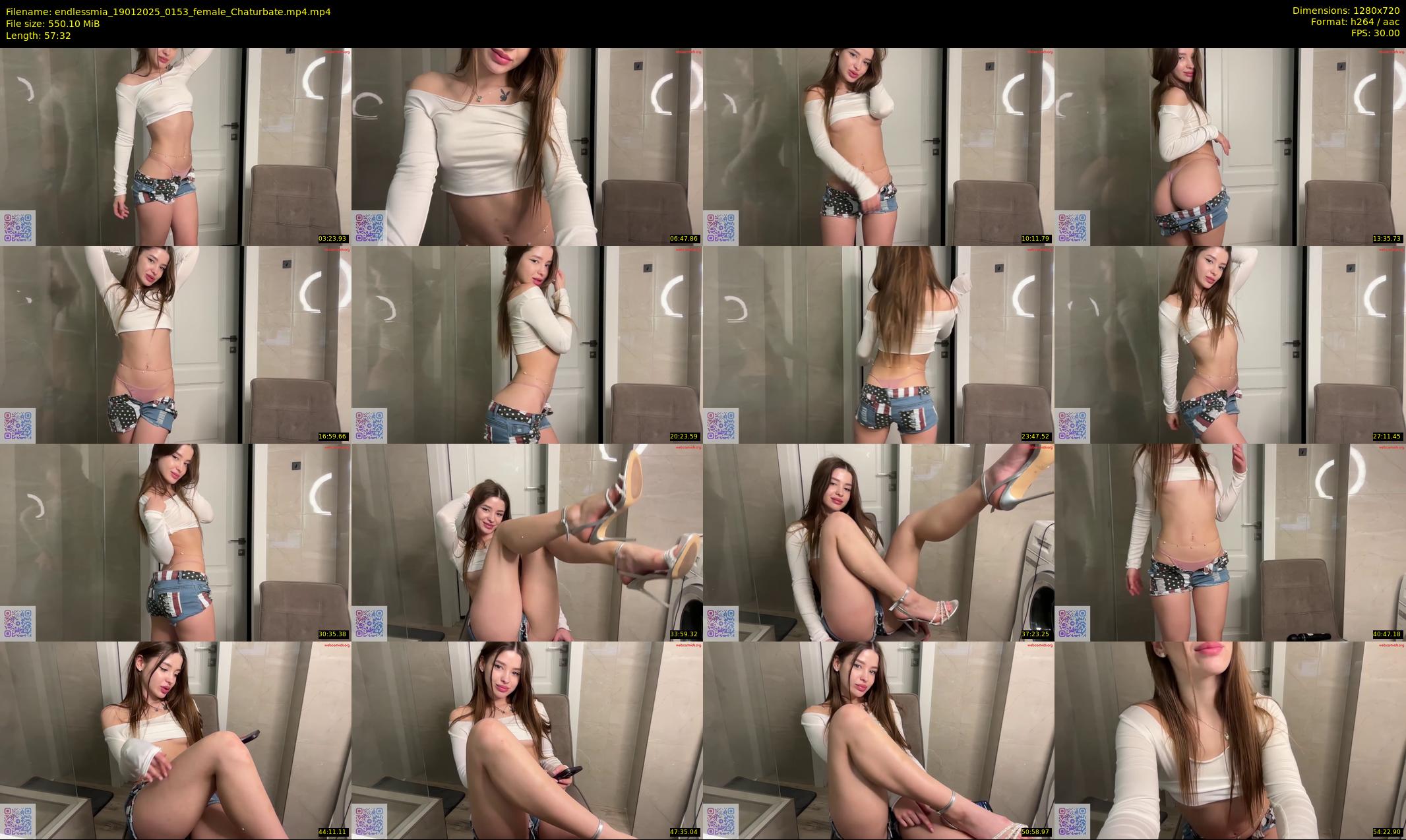endlessmia — 58 minute Chaturbate female cam show recording, 720p, Jan 19, 2025