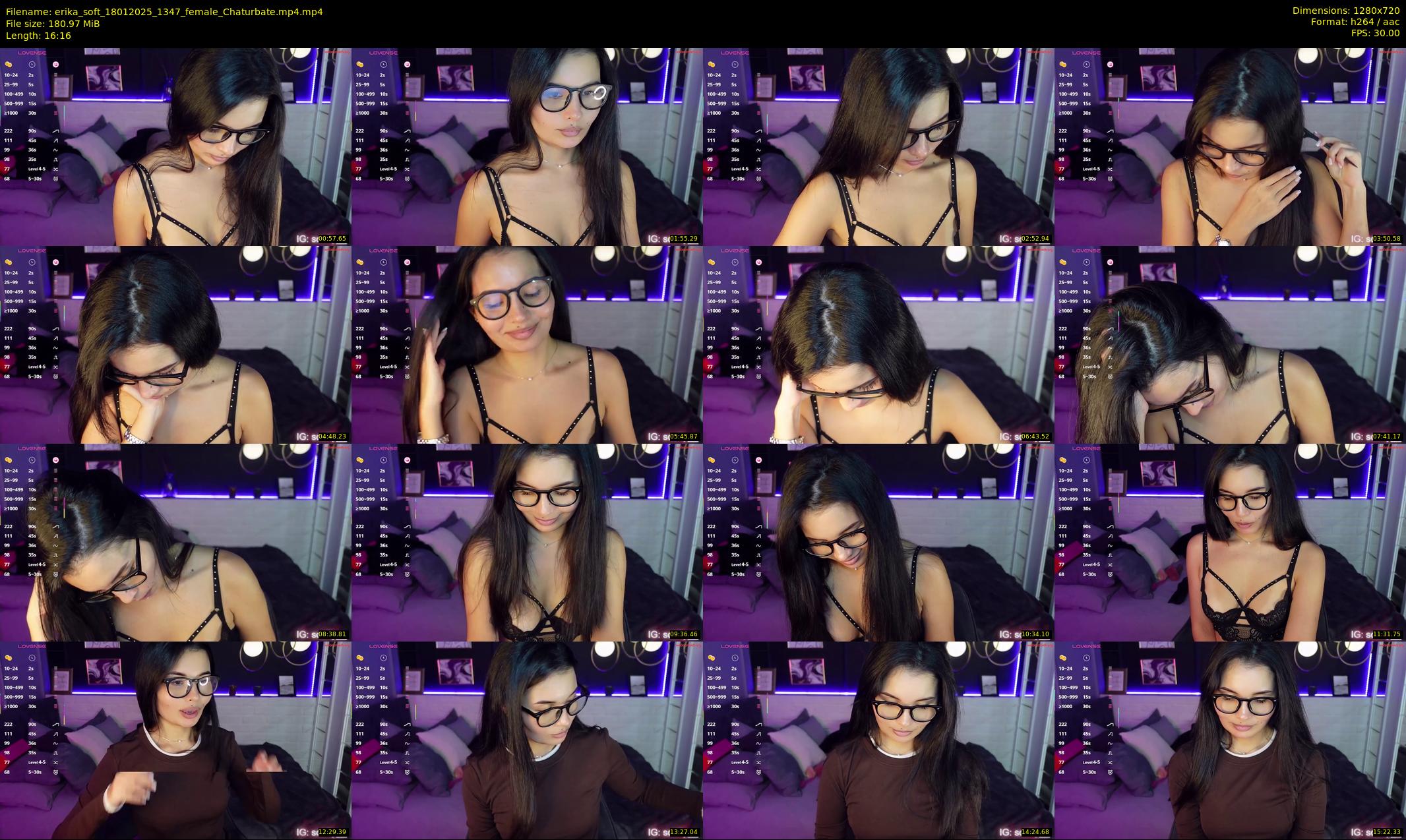 erika_soft — 17 minute Chaturbate female cam show recording, 720p, Jan 18, 2025