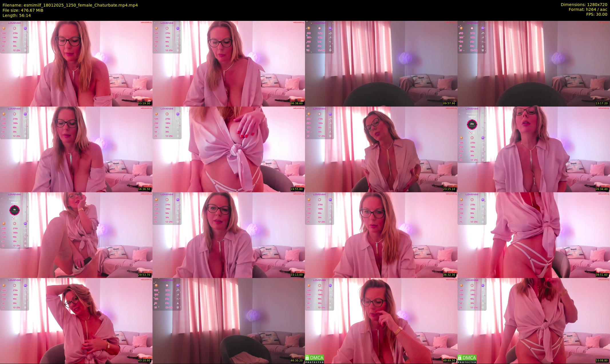esmimilf — 57 minute Chaturbate female cam show recording, 720p, Jan 18, 2025