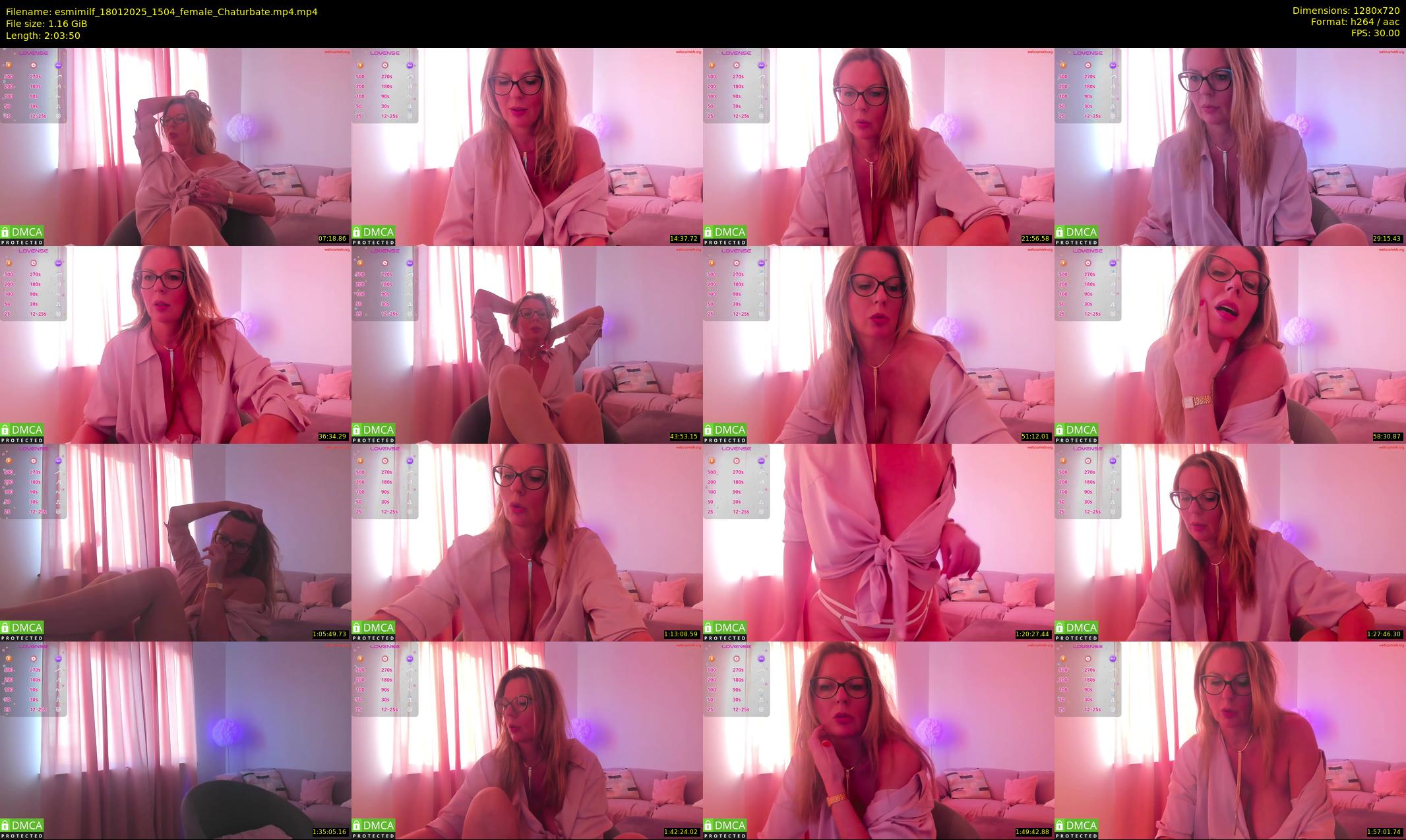 esmimilf — 124 minute Chaturbate female cam show recording, 720p, Jan 18, 2025