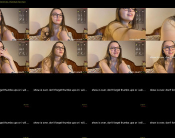 existencee — 17 minute Chaturbate female cam show recording, 720p, Jan 18, 2025
