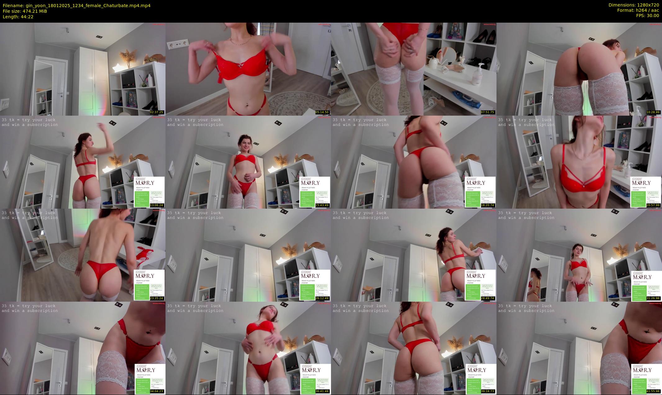 gin_yoon — 45 minute Chaturbate female cam show recording, 720p, Jan 18, 2025