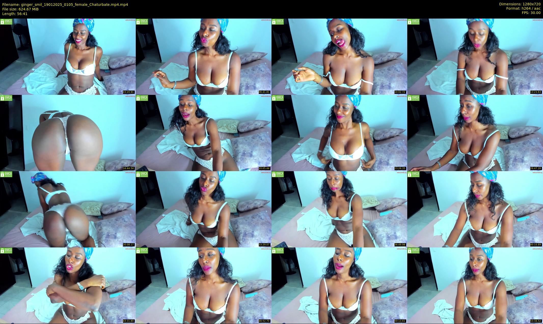 ginger_smil — 57 minute Chaturbate female cam show recording, 720p, Jan 19, 2025