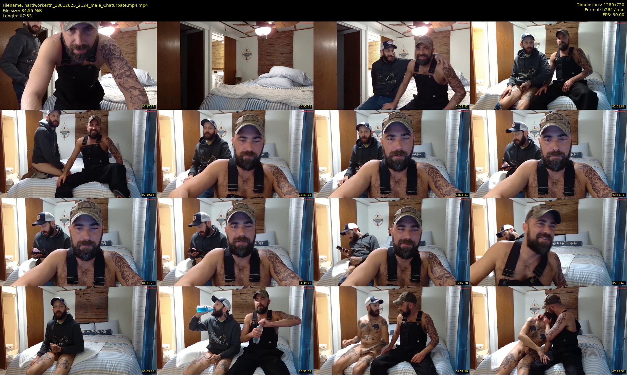 hardworkertn — 8 minute Chaturbate male cam show recording, 720p, Jan 18, 2025