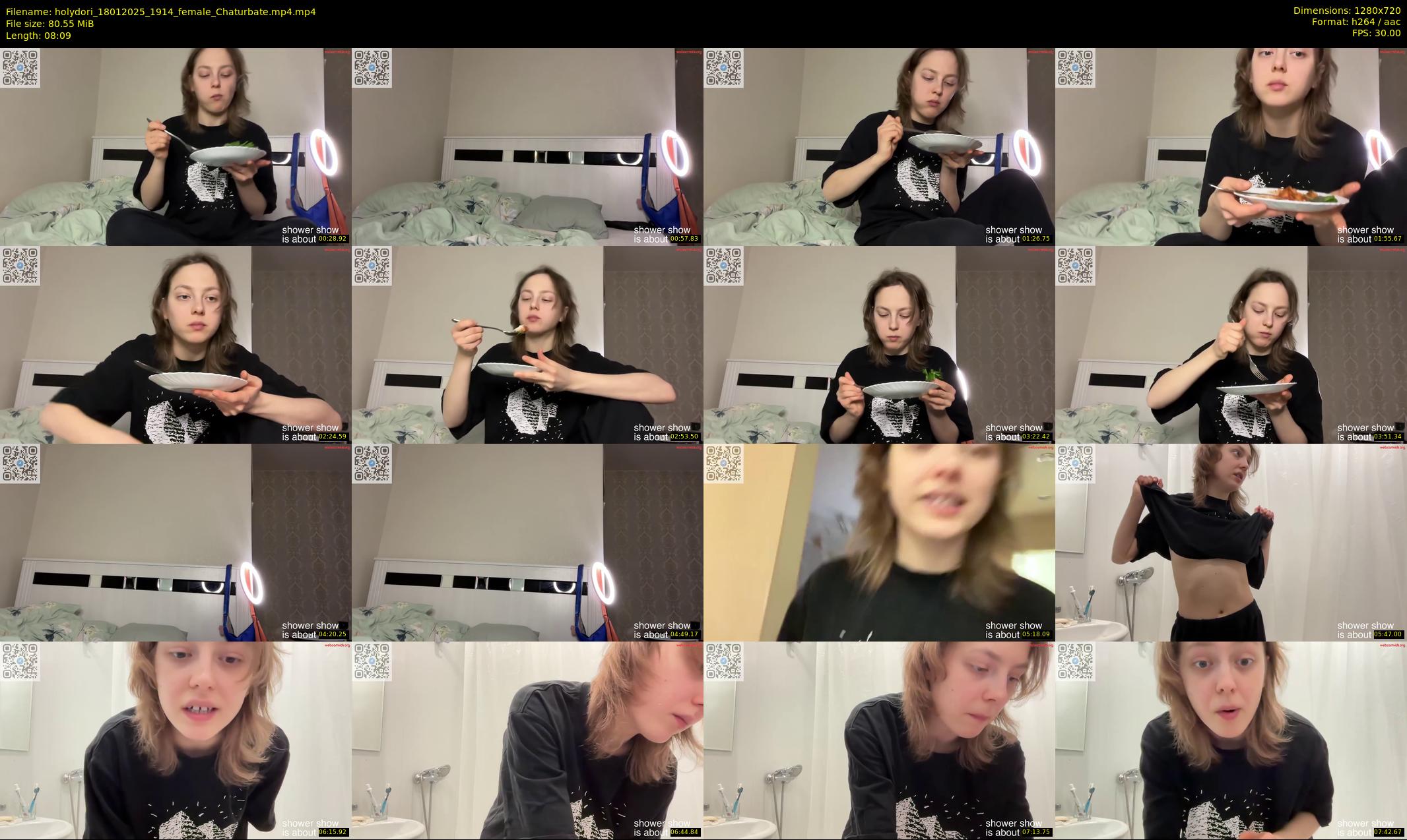holydori — 9 minute Chaturbate female cam show recording, 720p, Jan 18, 2025