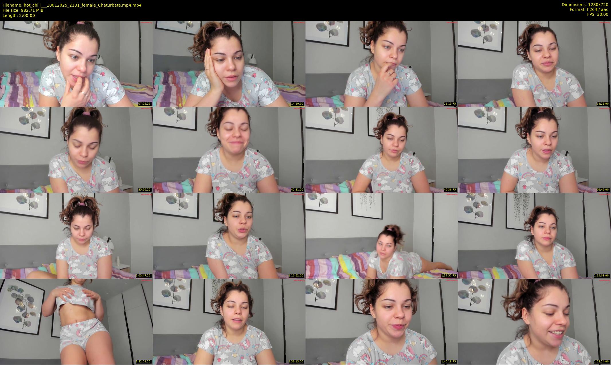 hot_chill__ — 120 minute Chaturbate female cam show recording, 720p, Jan 18, 2025