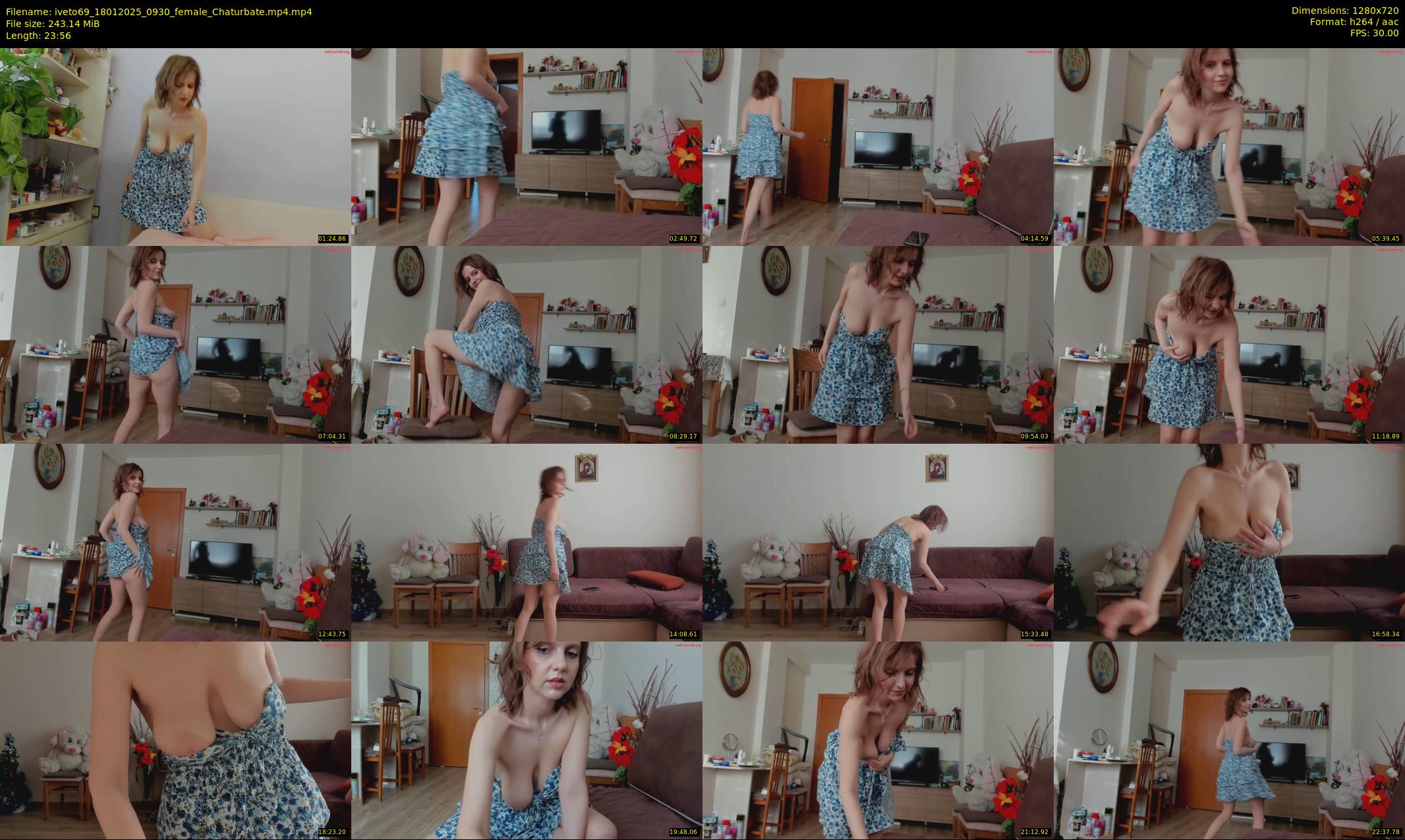 iveto69 — 24 minute Chaturbate female cam show recording, 720p, Jan 18, 2025
