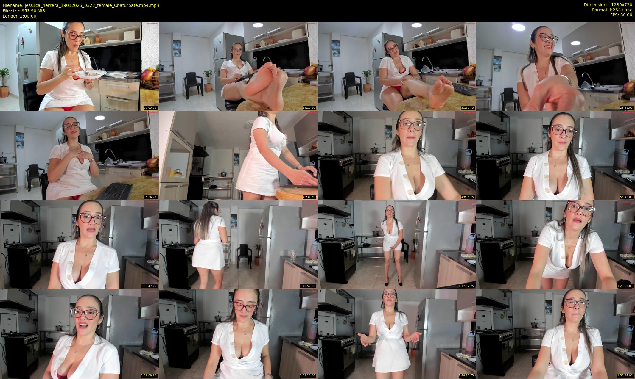 jess1ca_herrera — 120 minute Chaturbate female cam show recording, 720p, Jan 19, 2025