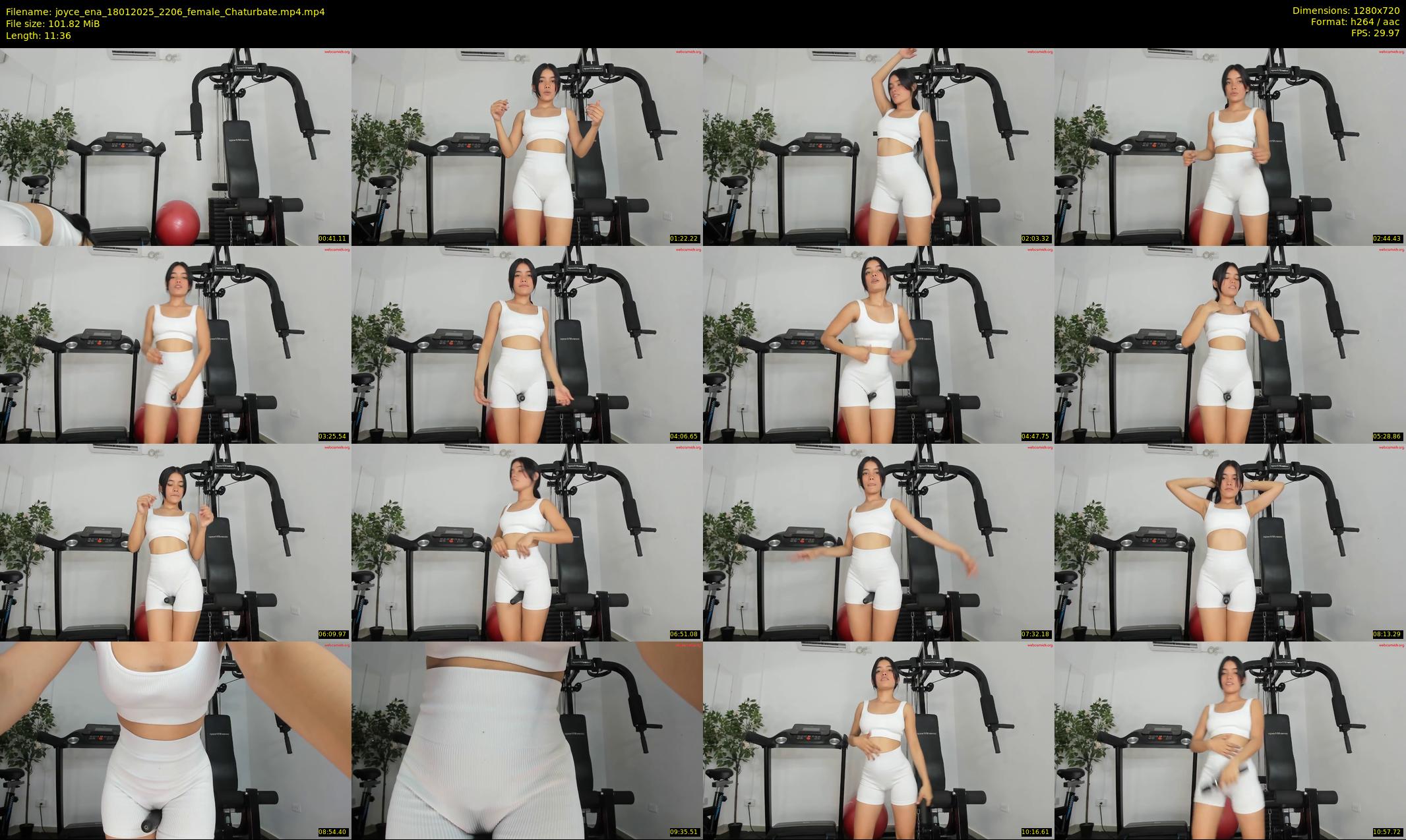 joyce_ena — 12 minute Chaturbate female cam show recording, 720p, Jan 18, 2025