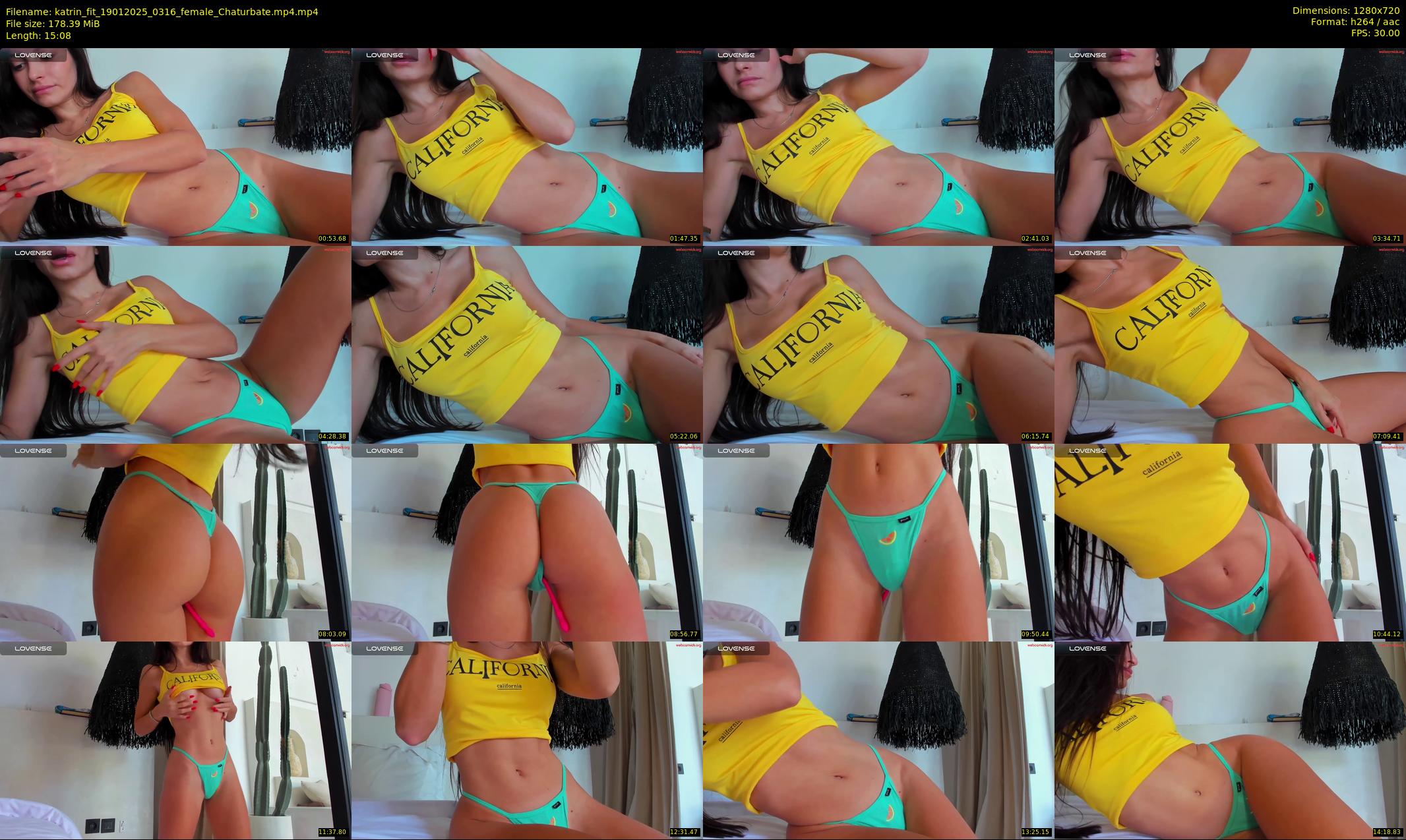 katrin_fit — 16 minute Chaturbate female cam show recording, 720p, Jan 19, 2025