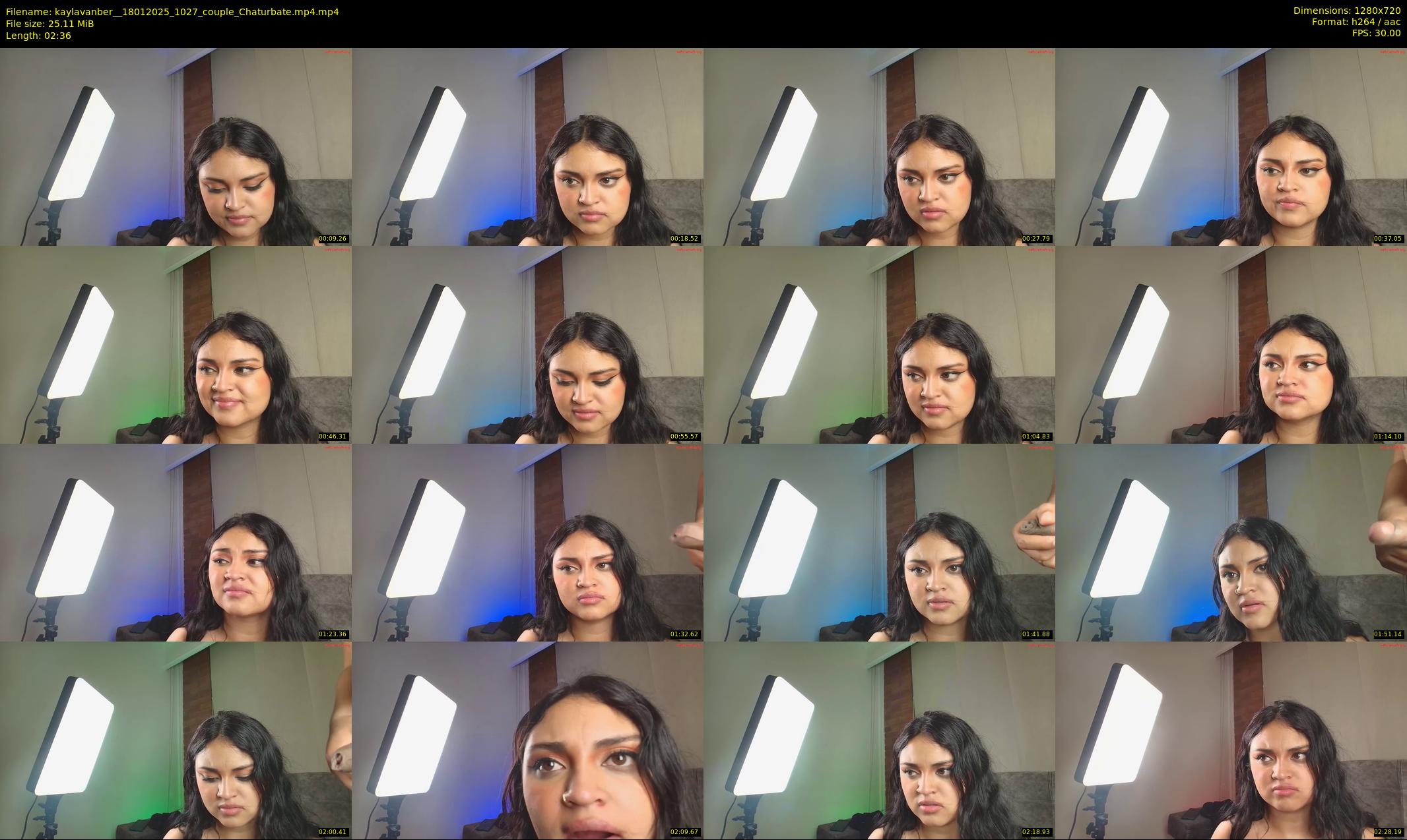 kaylavanber_ — 3 minute Chaturbate couple cam show recording, 720p, Jan 18, 2025