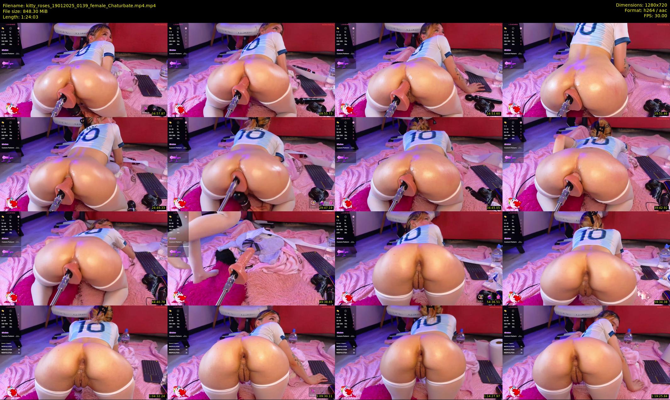 kitty_roses — 85 minute Chaturbate female cam show recording, 720p, Jan 19, 2025