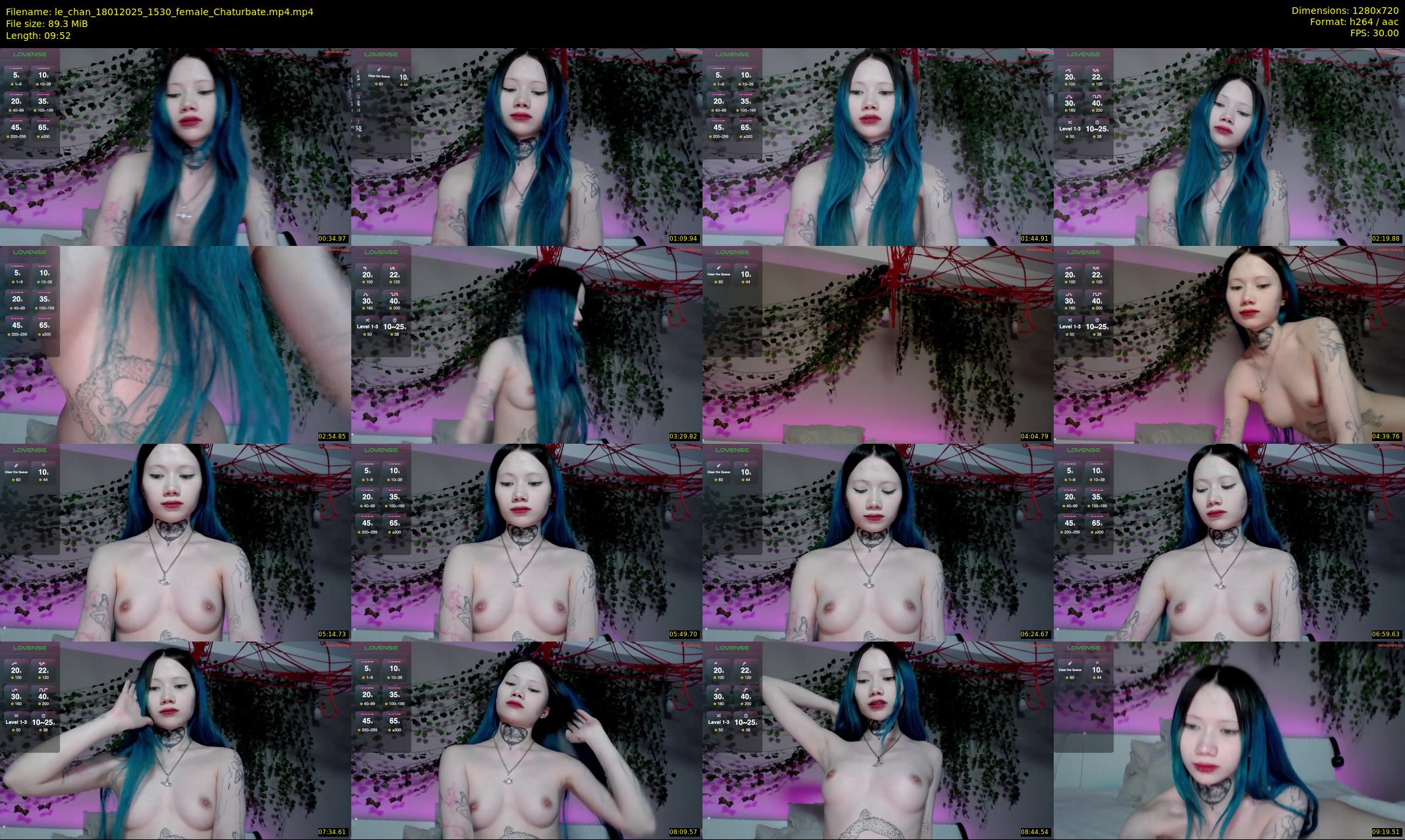 le_chan — 10 minute Chaturbate female cam show recording, 720p, Jan 18, 2025