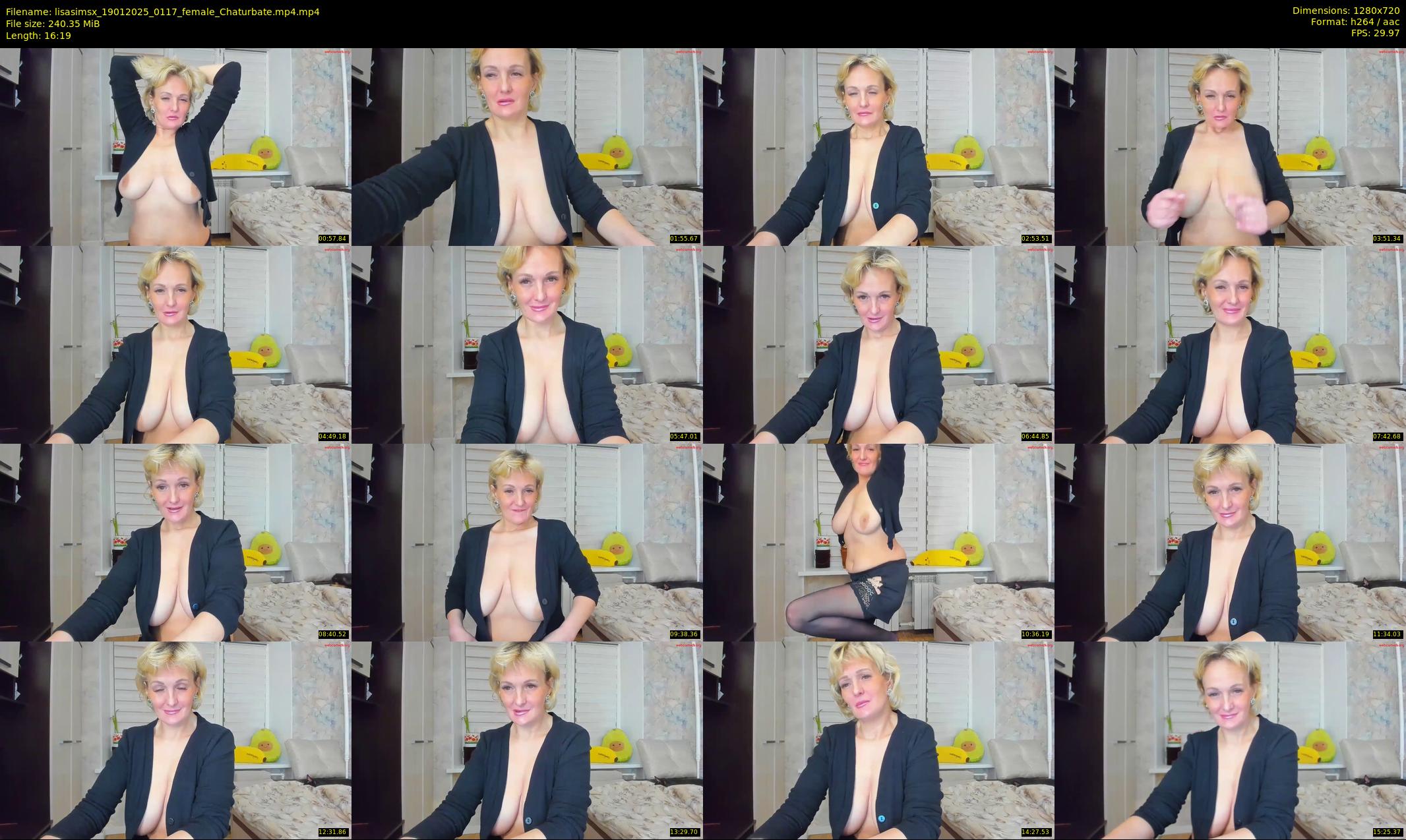 lisasimsx — 17 minute Chaturbate female cam show recording, 720p, Jan 19, 2025