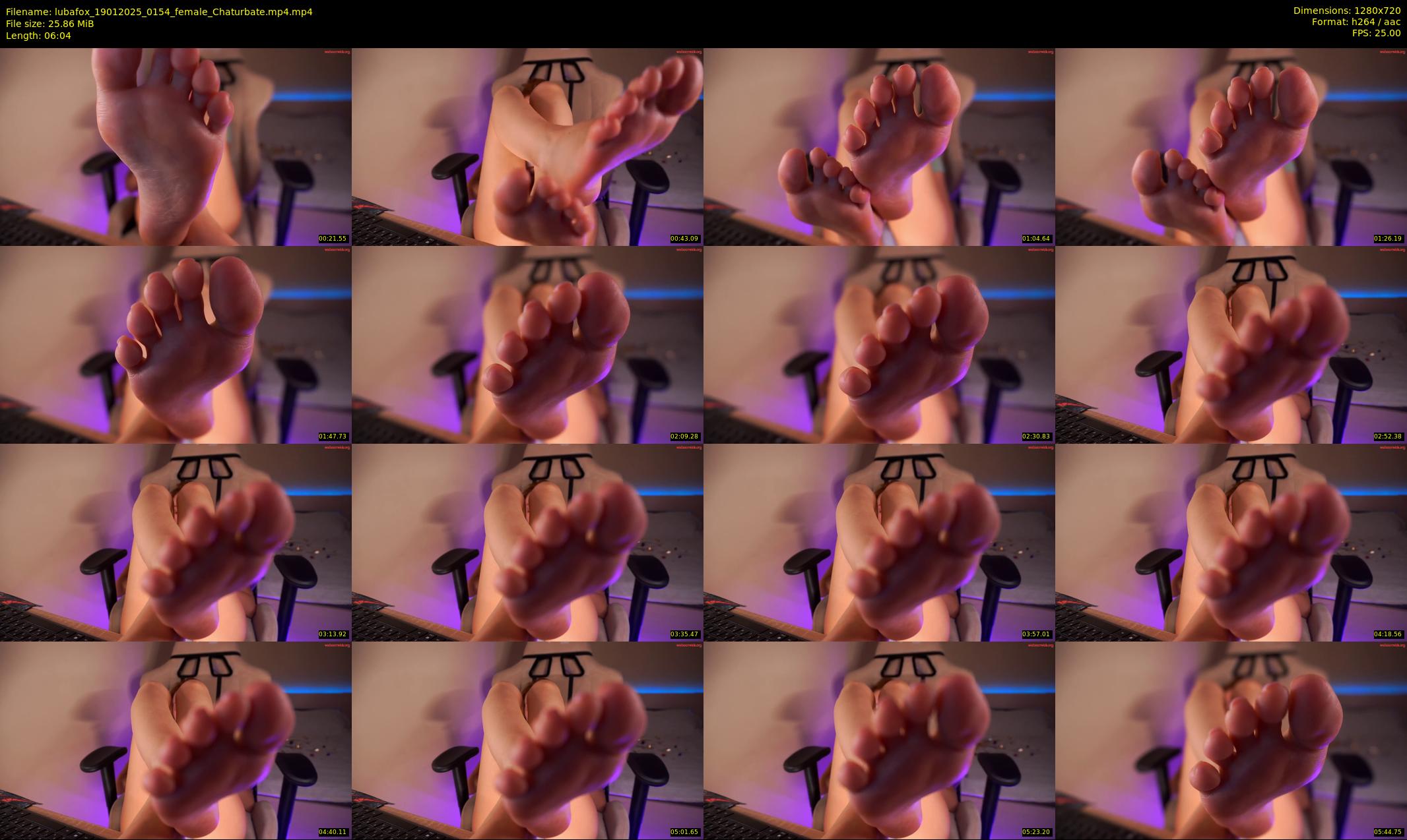 lubafox — 7 minute Chaturbate female cam show recording, 720p, Jan 19, 2025
