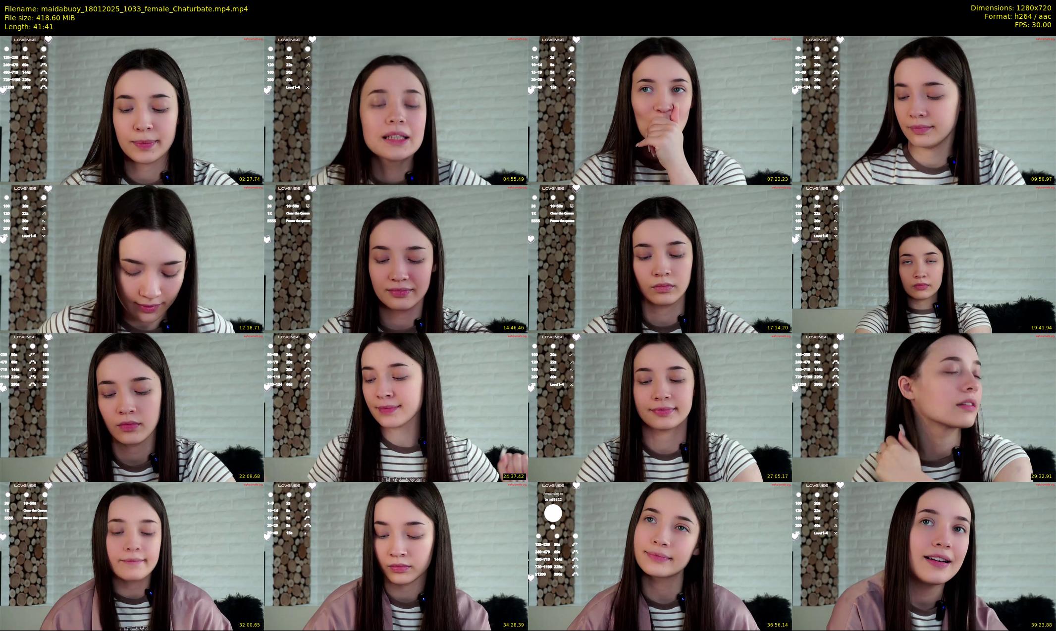 maidabuoy — 42 minute Chaturbate female cam show recording, 720p, Jan 18, 2025