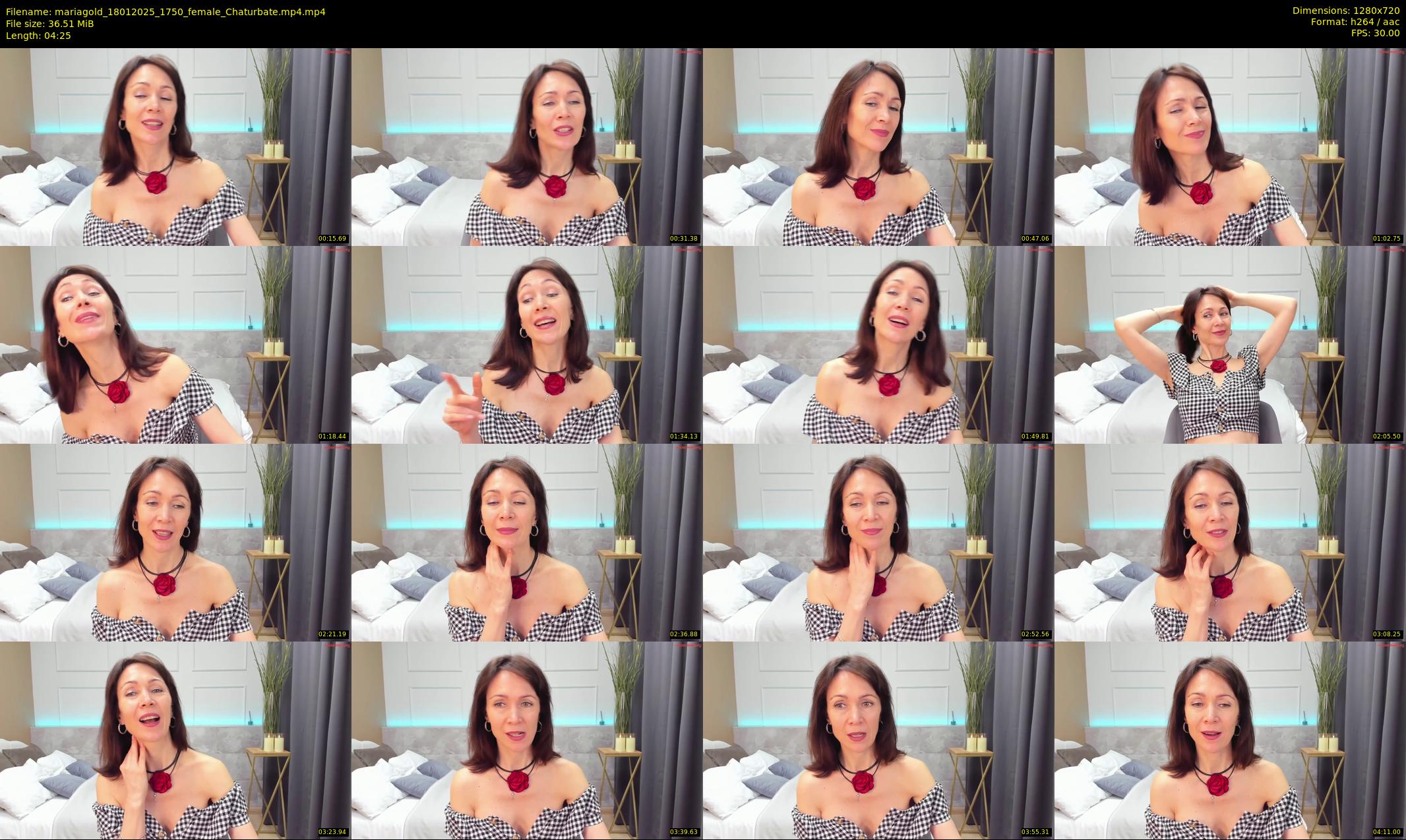 mariagold — 5 minute Chaturbate female cam show recording, 720p, Jan 18, 2025