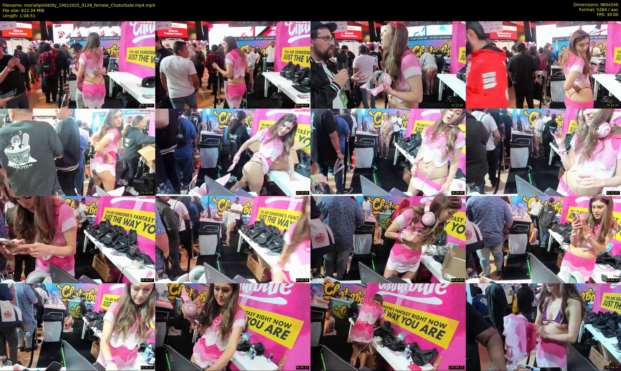 mariahpinkkitty — 69 minute Chaturbate female cam show recording, 480p, Jan 19, 2025