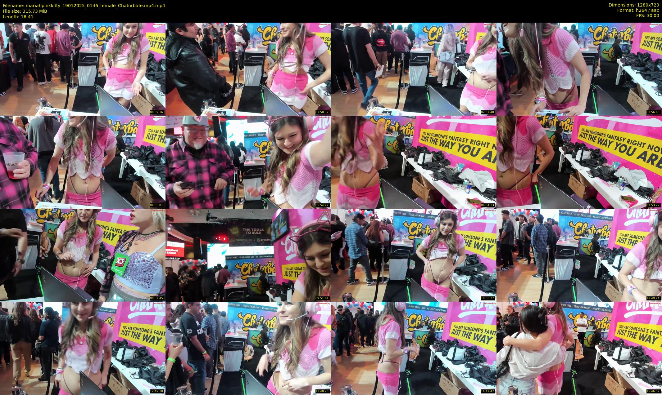 mariahpinkkitty — 17 minute Chaturbate female cam show recording, 720p, Jan 19, 2025