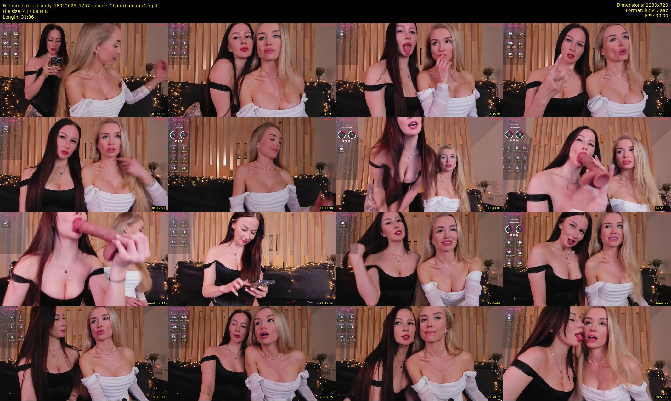 mia_cloudy — 32 minute Chaturbate female cam show recording, 720p, Jan 18, 2025