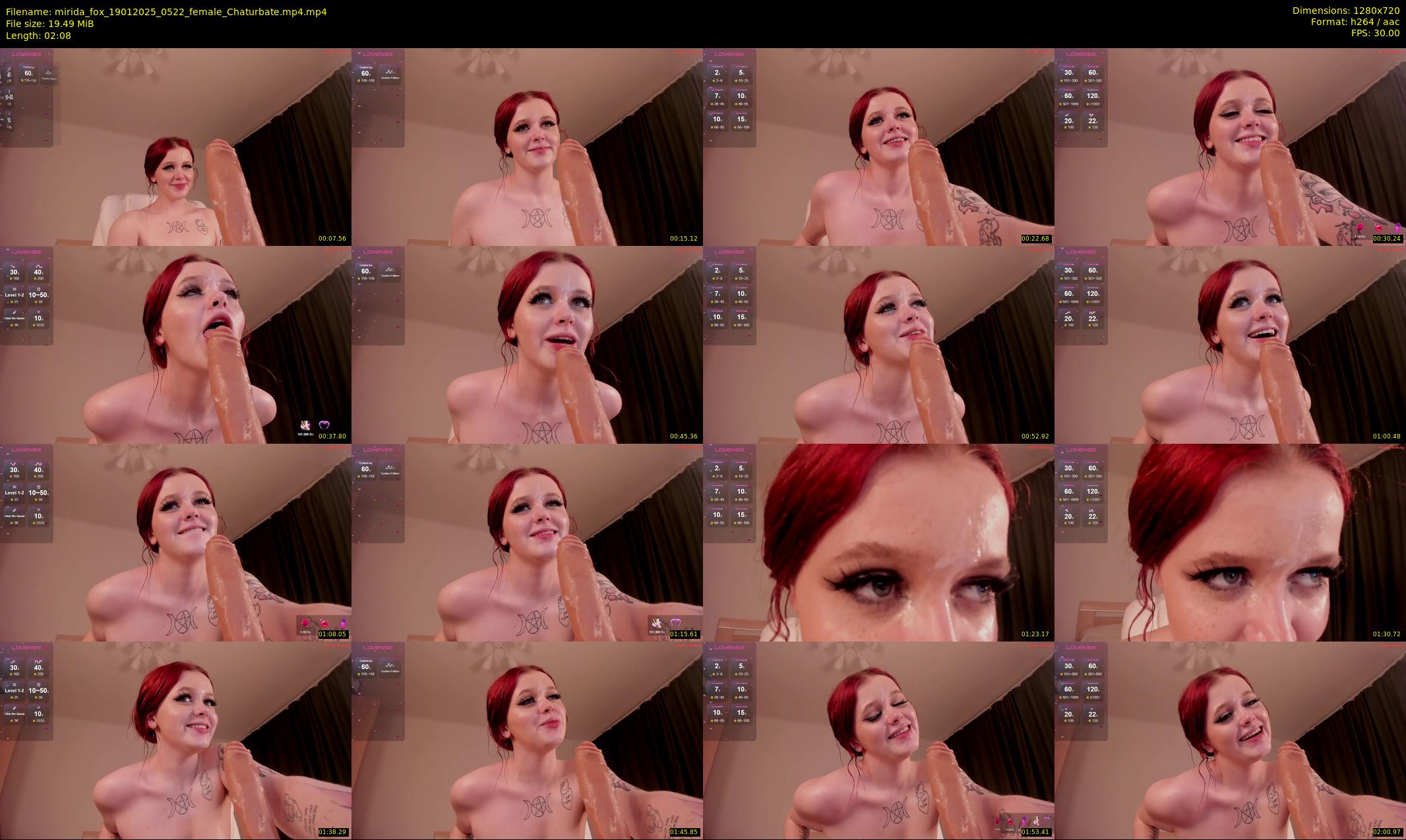 mirida_fox — 3 minute Chaturbate female cam show recording, 720p, Jan 19, 2025