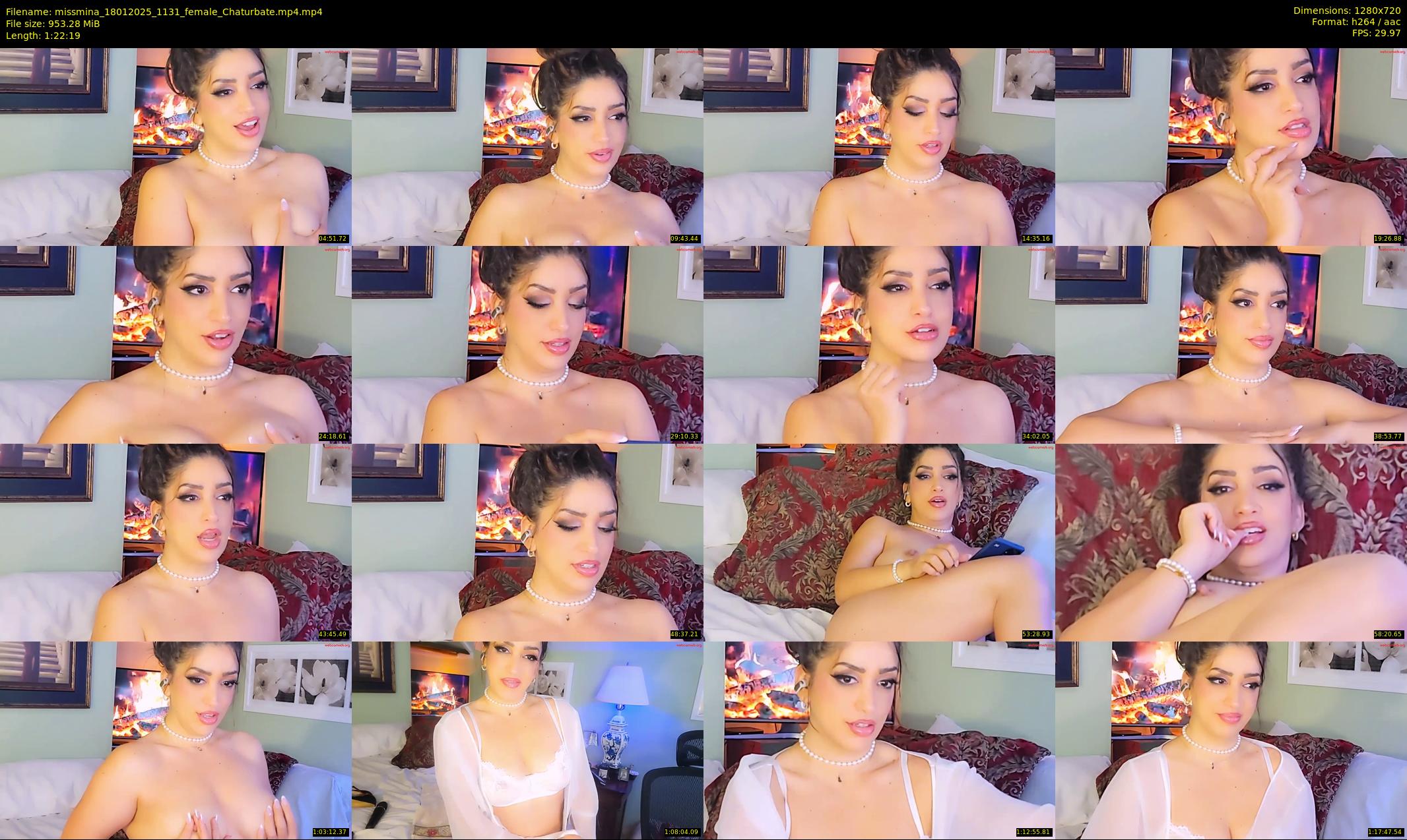 missmina — 83 minute Chaturbate female cam show recording, 720p, Jan 18, 2025