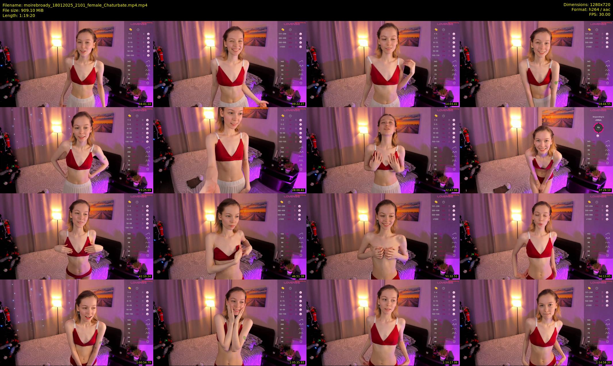 moirebroady — 80 minute Chaturbate female cam show recording, 720p, Jan 18, 2025