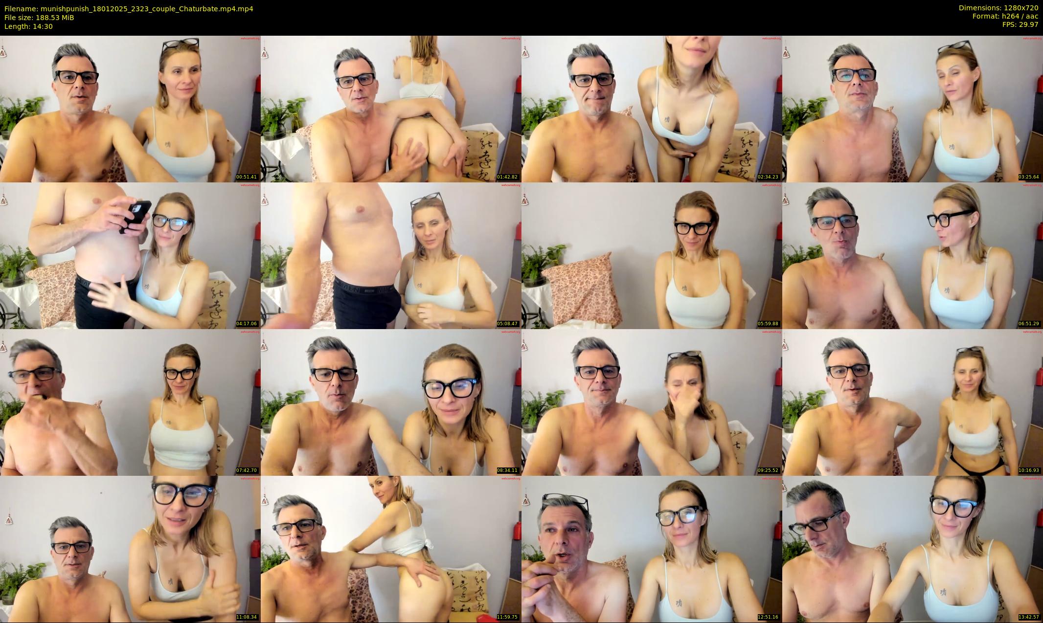 munishpunish — 15 minute Chaturbate couple cam show recording, 720p, Jan 18, 2025
