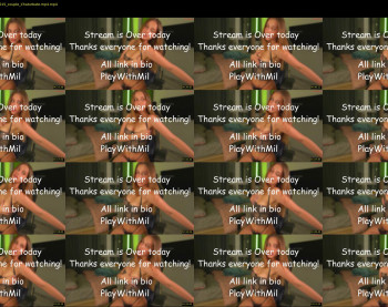 playwithmil — 5 minute Chaturbate couple cam show recording, 720p, Jan 18, 2025