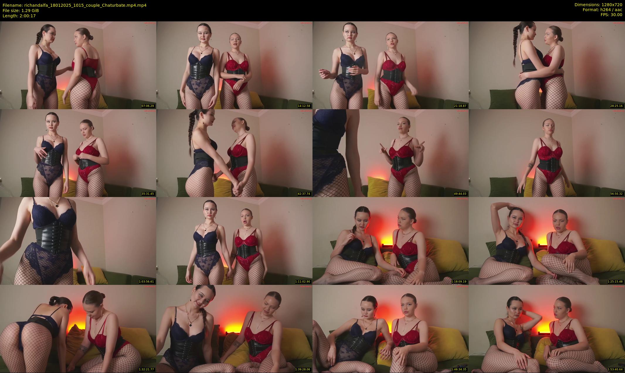 richandalfa — 121 minute Chaturbate couple cam show recording, 720p, Jan 18, 2025