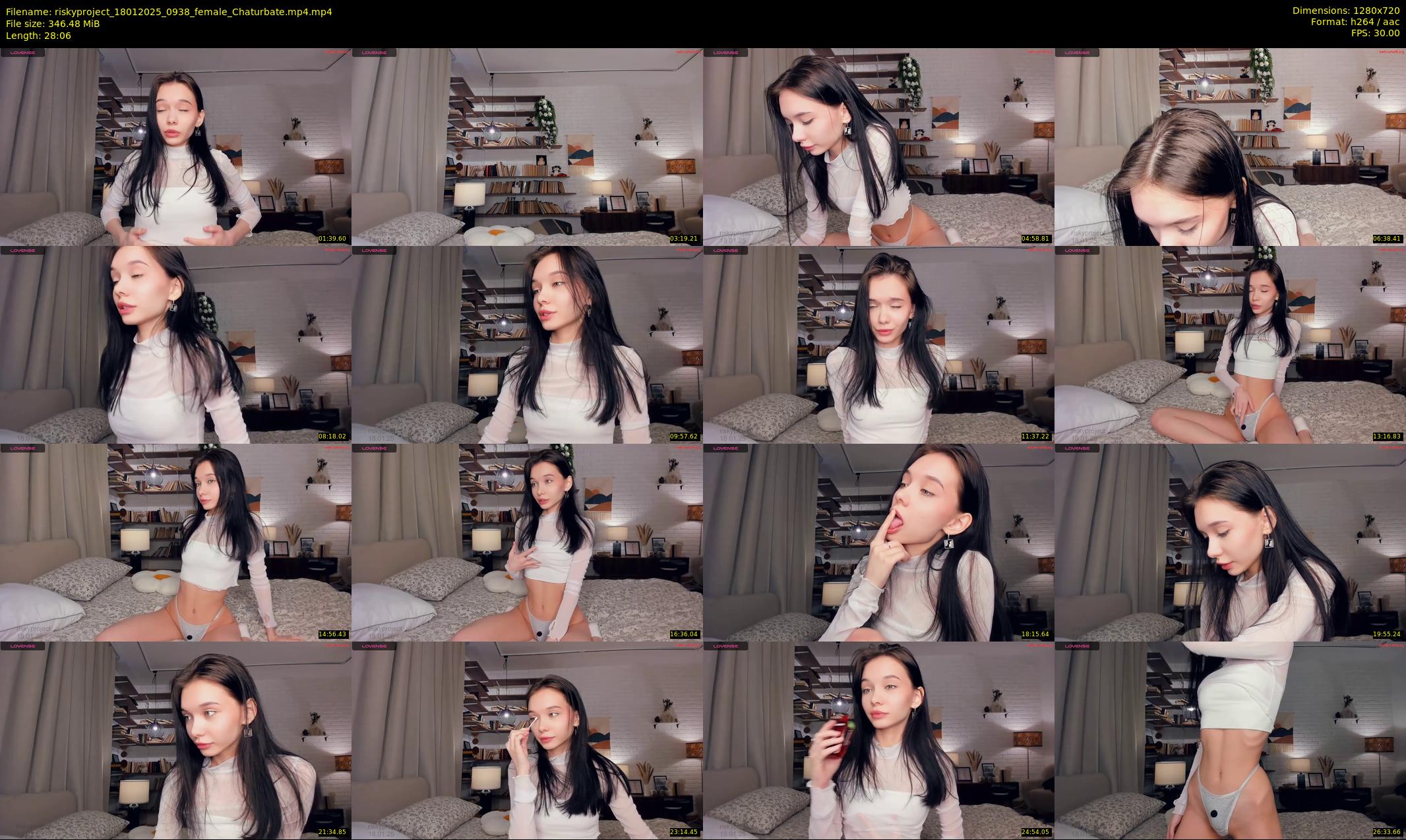 riskyproject — 29 minute Chaturbate couple cam show recording, 720p, Jan 18, 2025