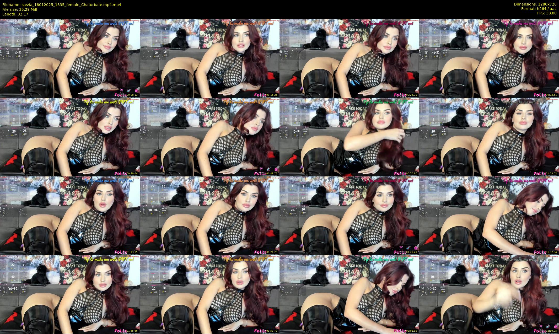 sas4a — 3 minute Chaturbate female cam show recording, 720p, Jan 18, 2025