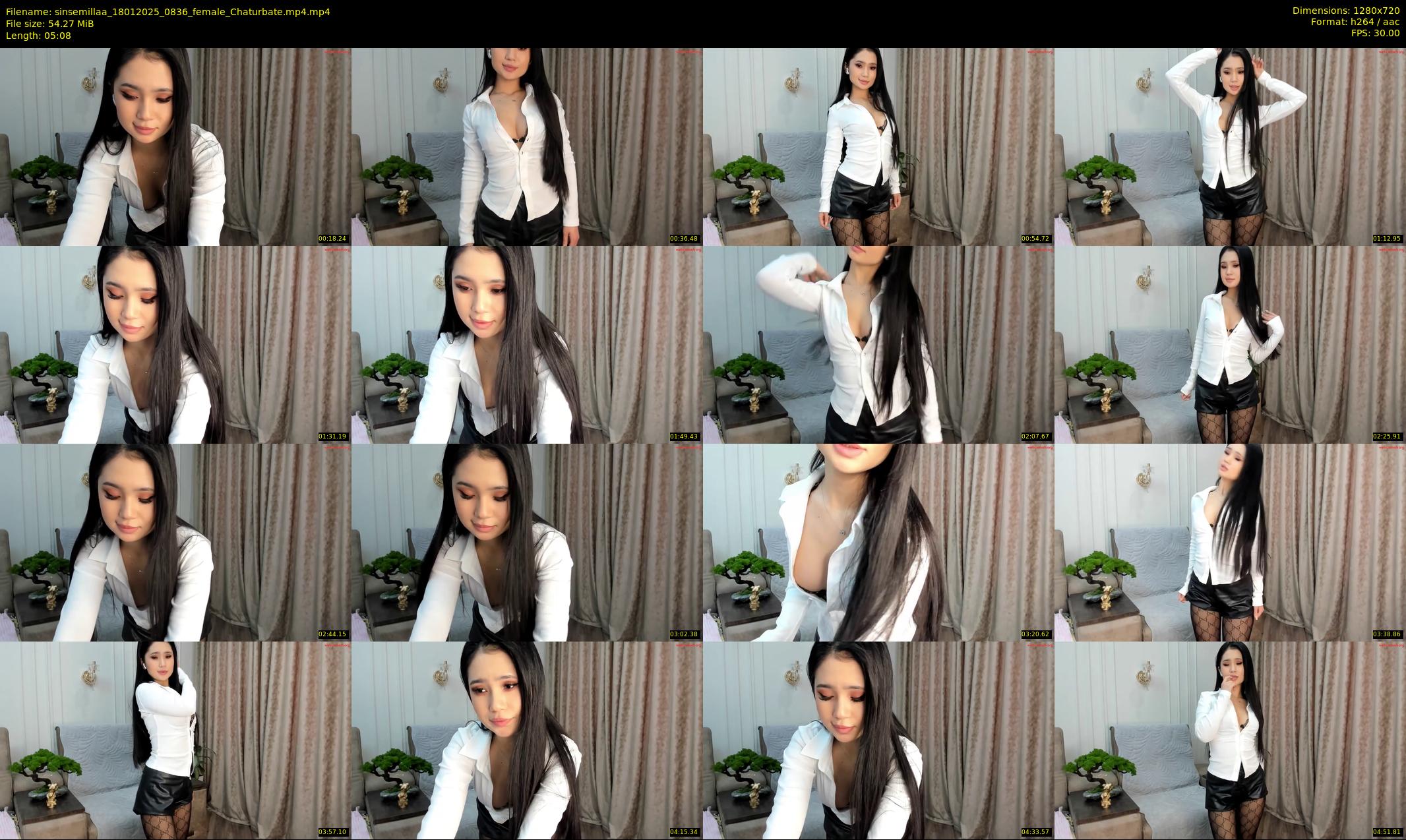 sinsemillaa — 6 minute Chaturbate female cam show recording, 720p, Jan 18, 2025