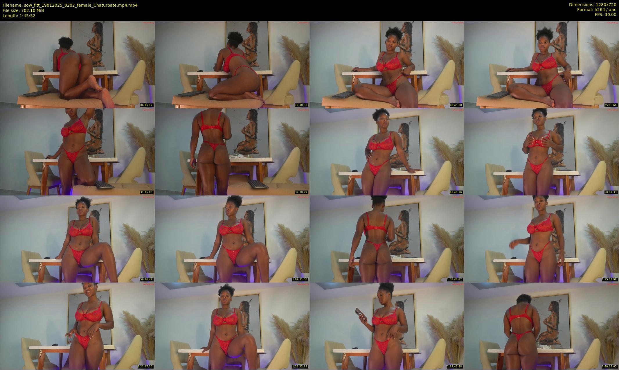sow_fitt — 106 minute Chaturbate female cam show recording, 720p, Jan 19, 2025