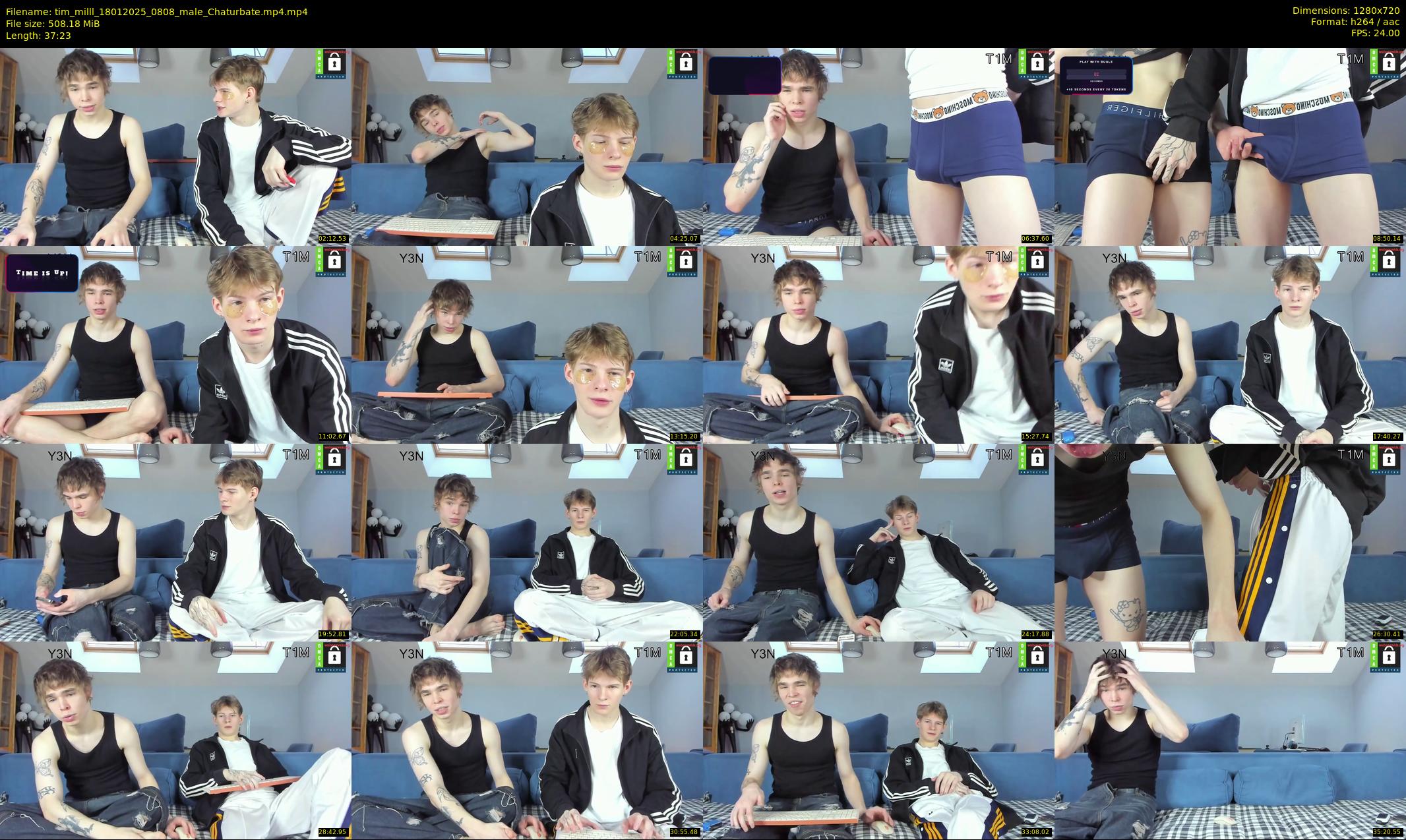 tim_milll — 38 minute Chaturbate male cam show recording, 720p, Jan 18, 2025