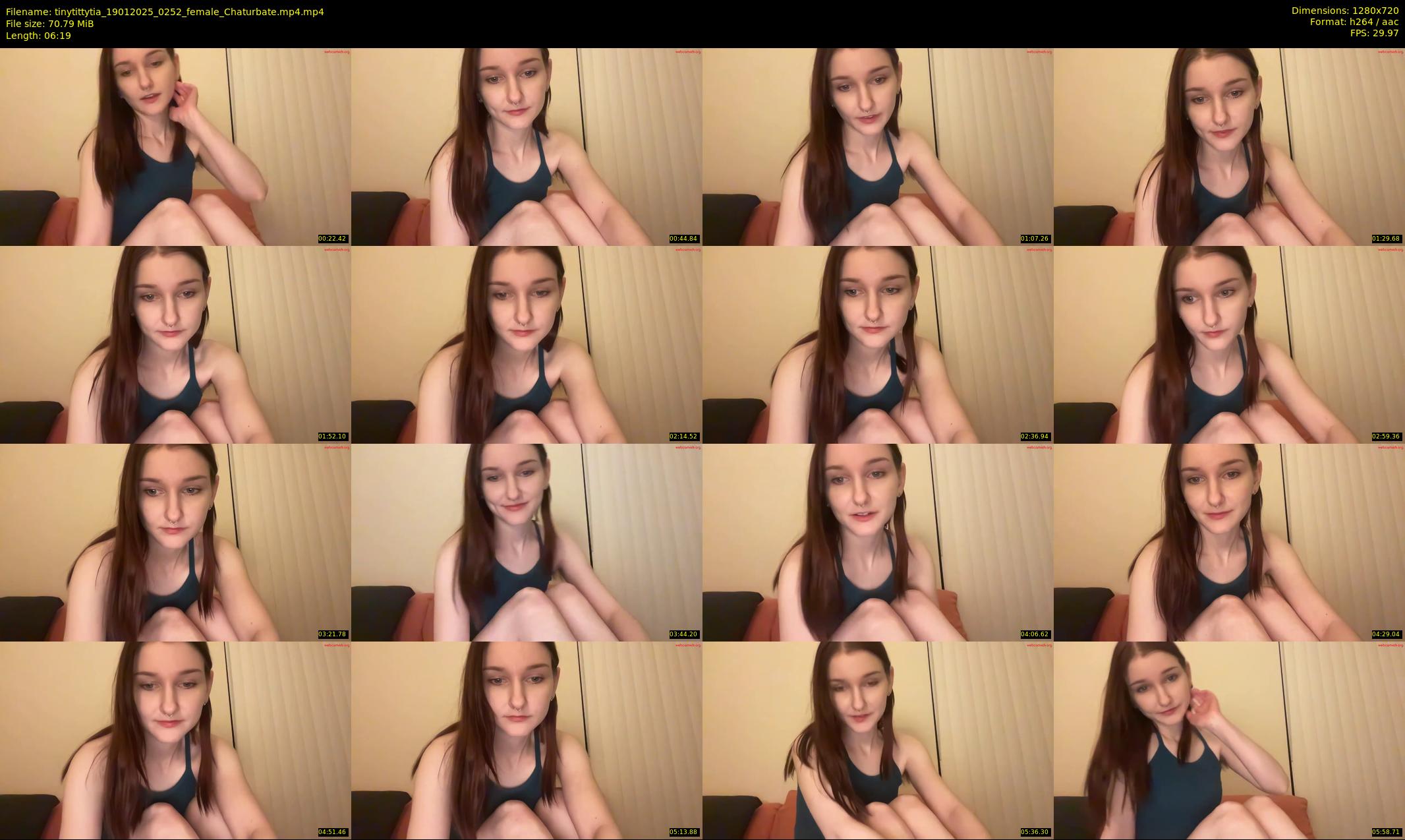 tinytittytia — 7 minute Chaturbate female cam show recording, 720p, Jan 19, 2025