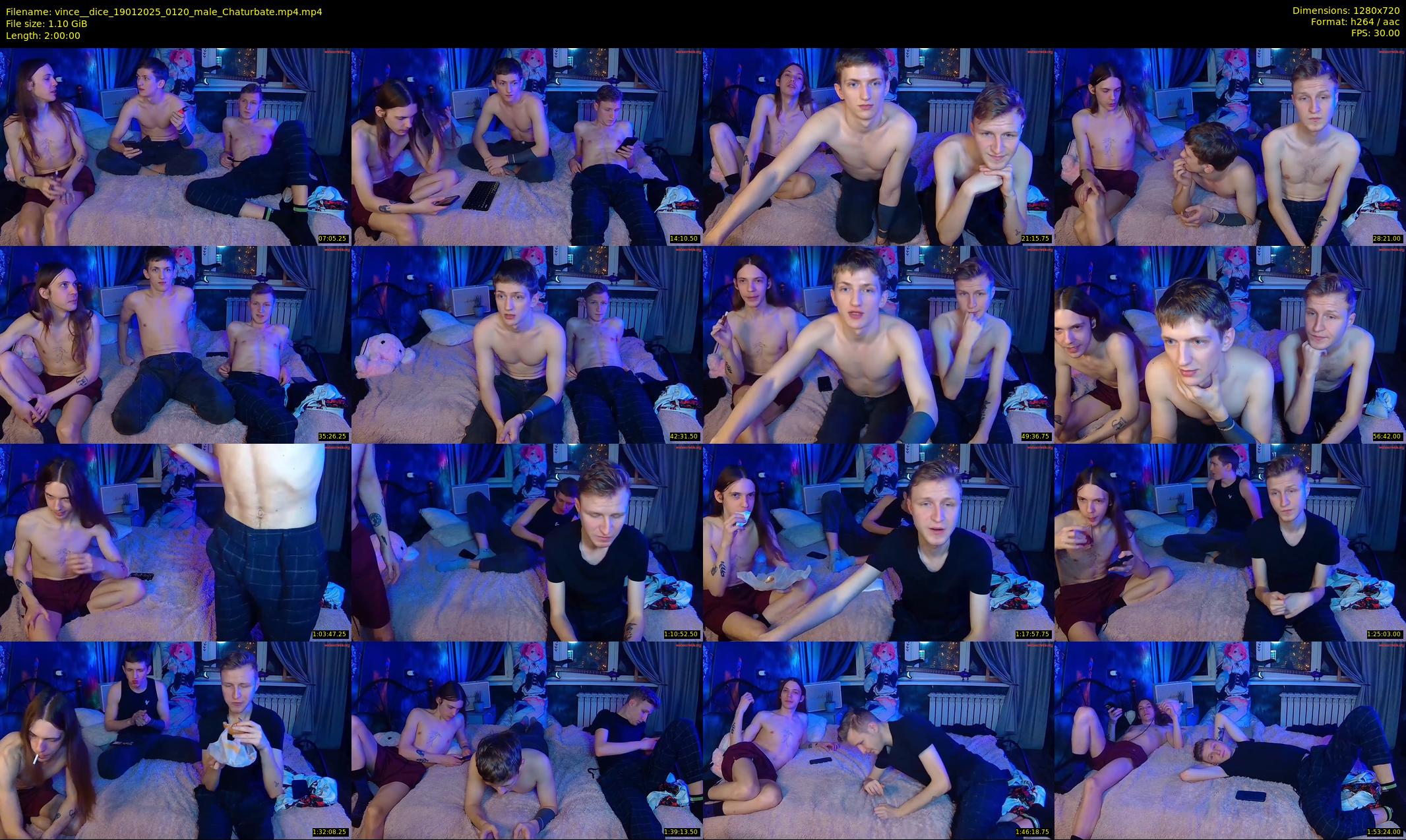 vince__dice — 120 minute Chaturbate male cam show recording, 720p, Jan 19, 2025