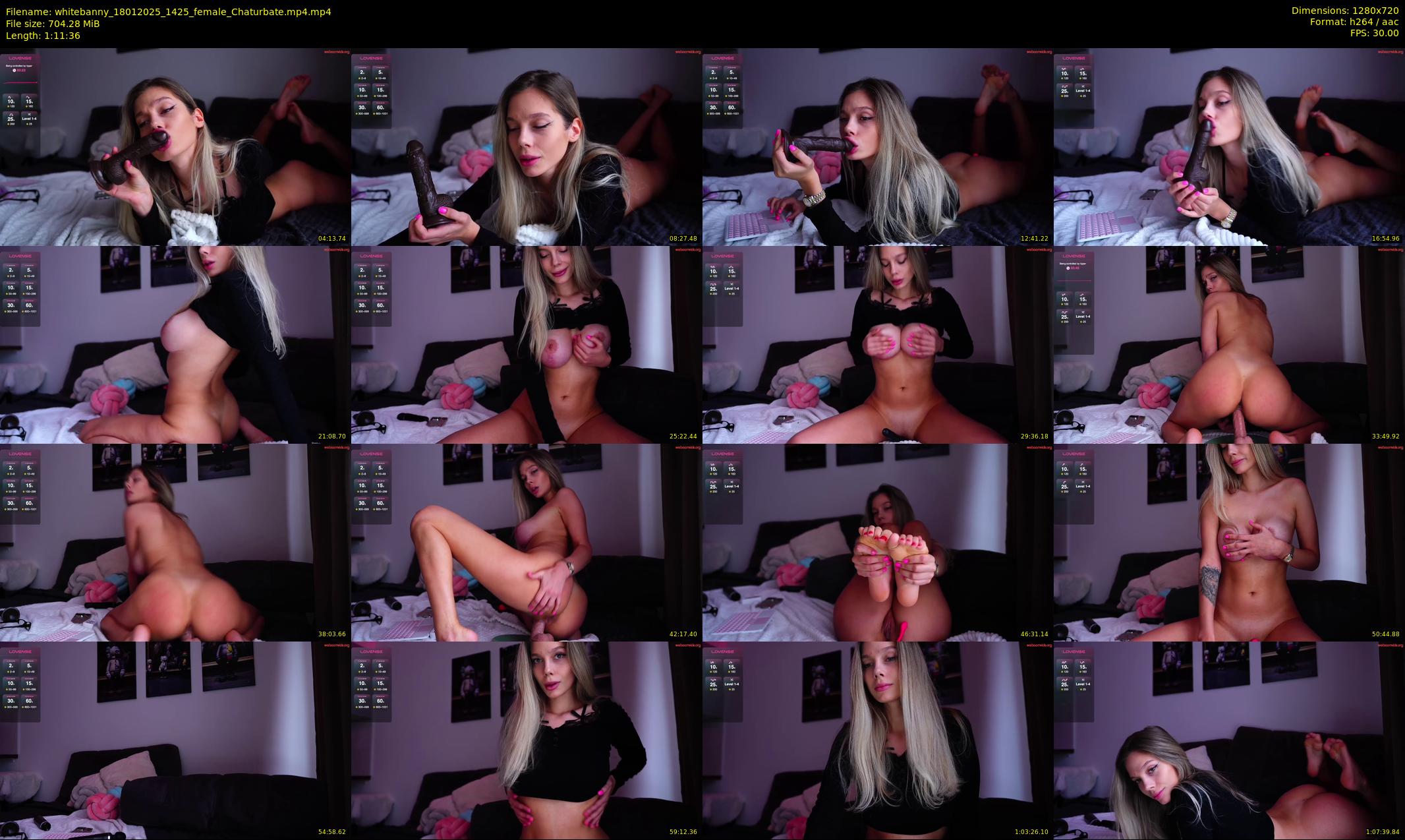 whitebanny — 72 minute Chaturbate couple cam show recording, 720p, Jan 18, 2025