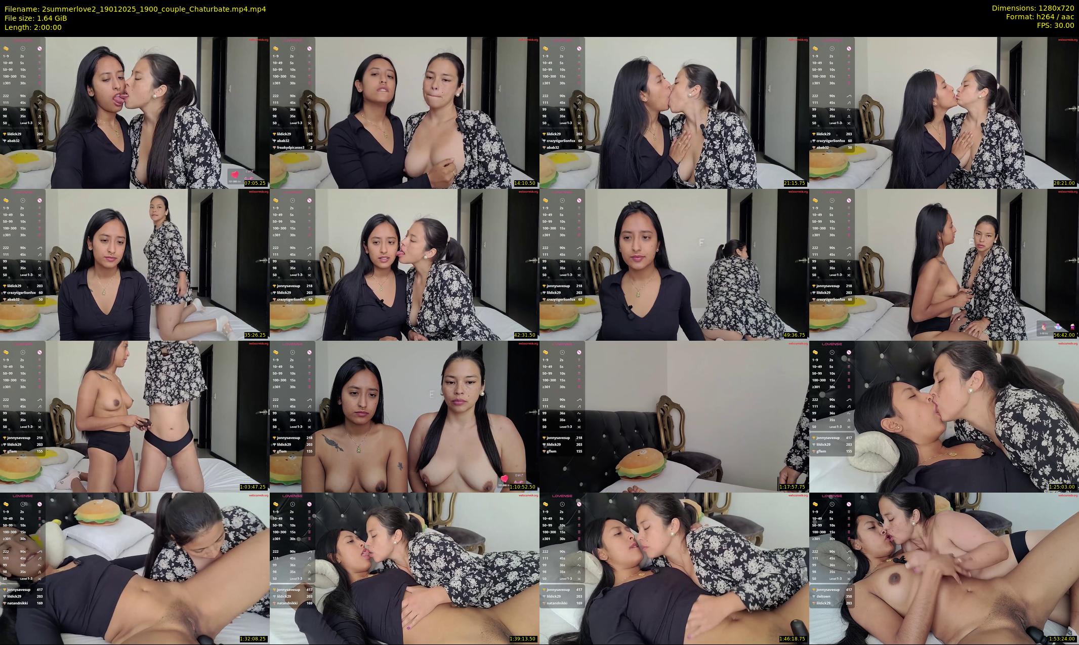 2summerlove2 — 120 minute Chaturbate female cam show recording, 720p, Jan 19, 2025