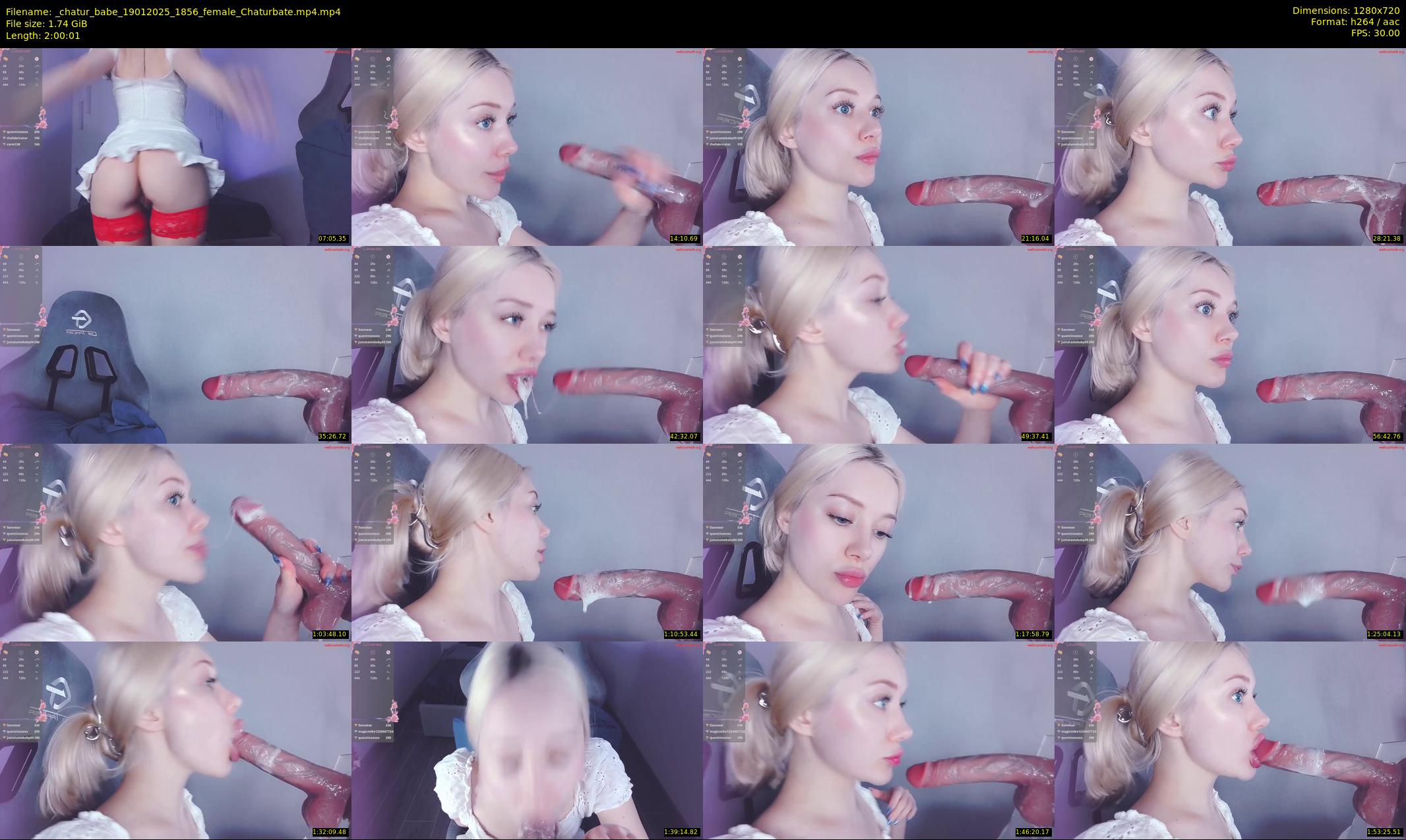 _chatur_babe — 121 minute Chaturbate female cam show recording, 720p, Jan 19, 2025