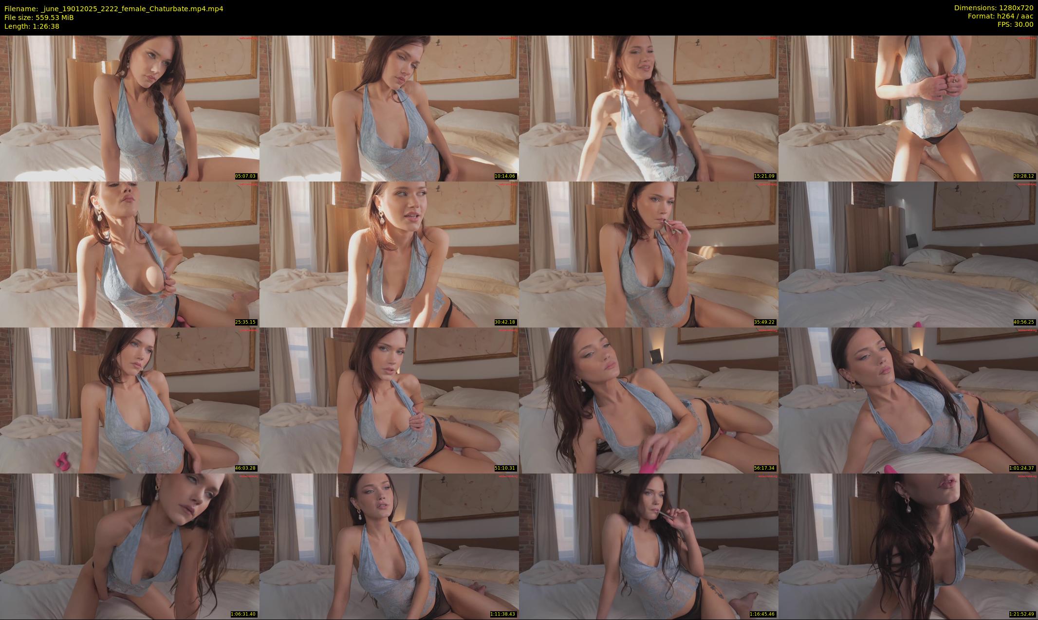 _june — 87 minute Chaturbate female cam show recording, 720p, Jan 19, 2025
