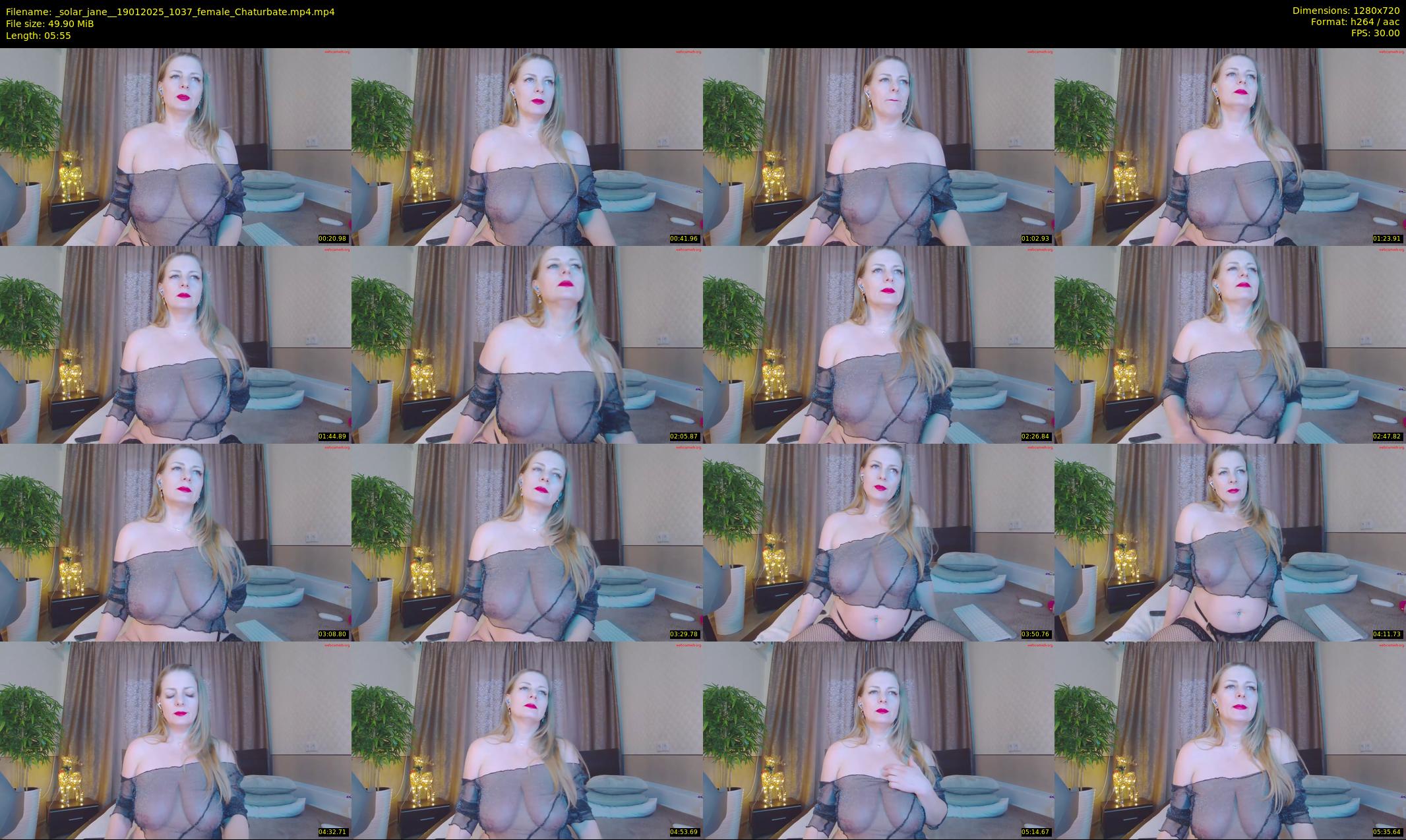 _solar_jane_ — 6 minute Chaturbate female cam show recording, 720p, Jan 19, 2025