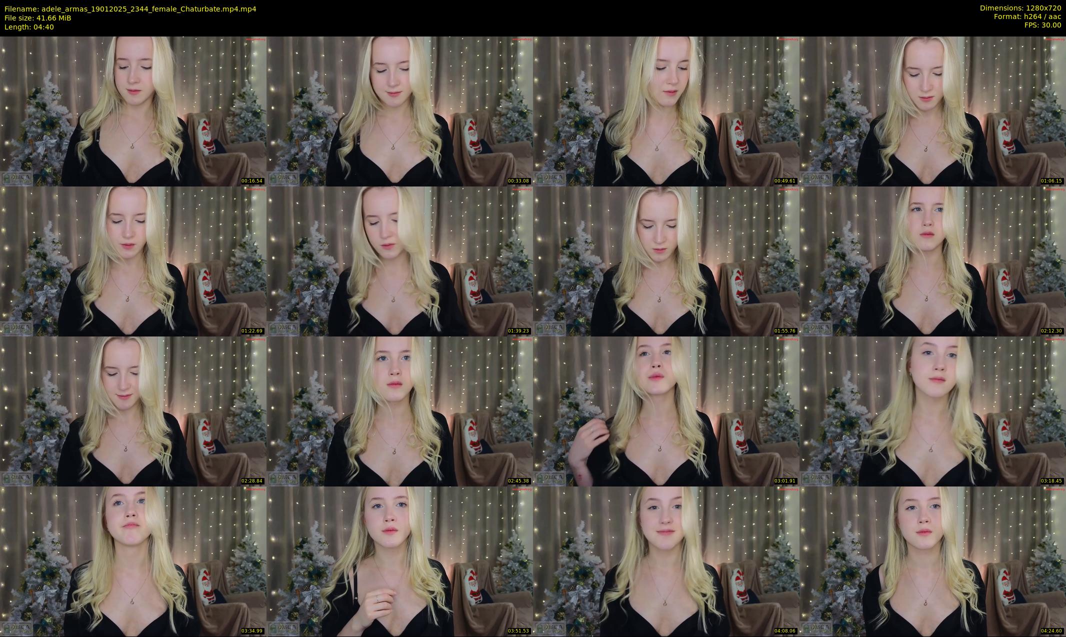 adele_armas — 5 minute Chaturbate female cam show recording, 720p, Jan 19, 2025