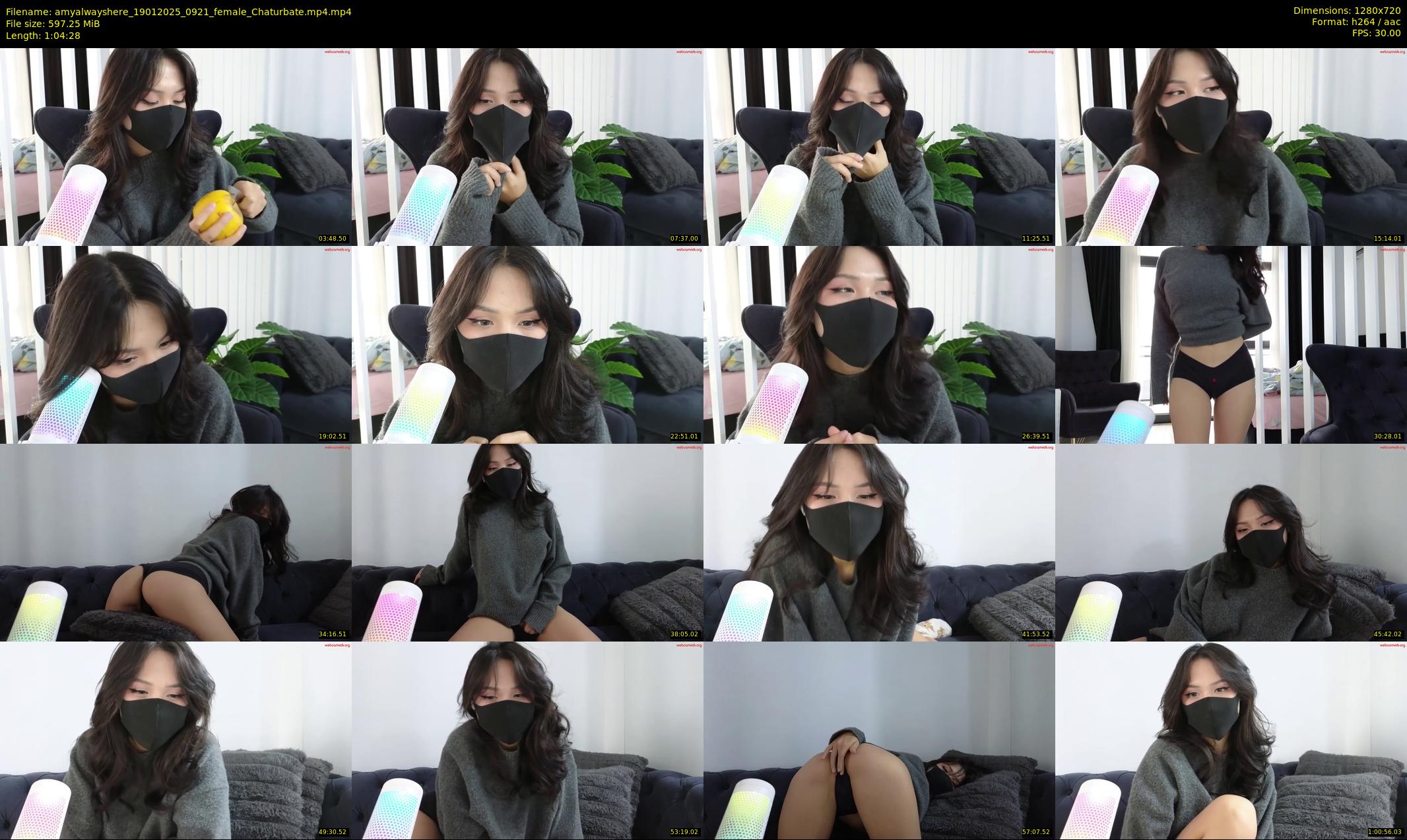 amyalwayshere — 65 minute Chaturbate female cam show recording, 720p, Jan 19, 2025