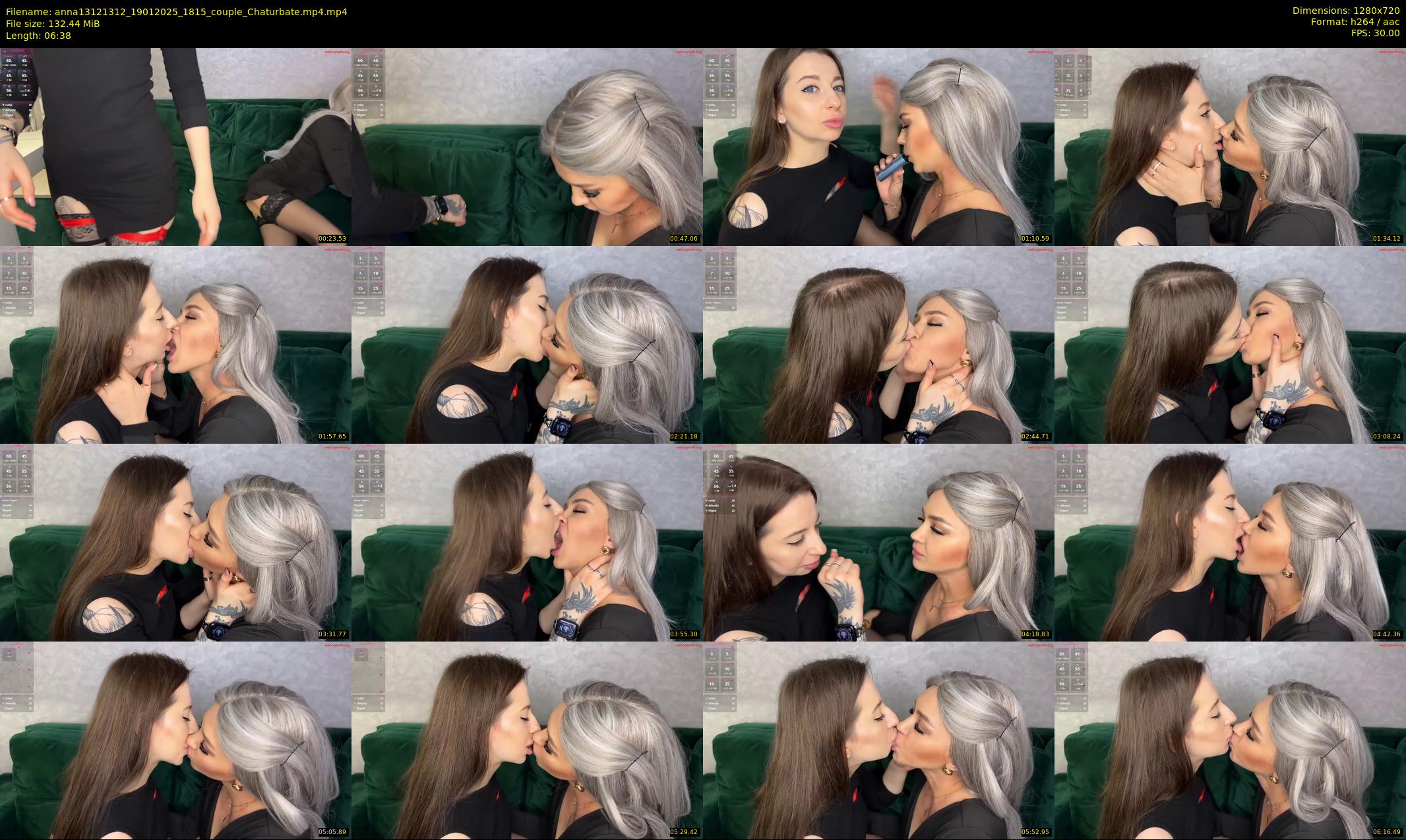 anna13121312 — 7 minute Chaturbate couple cam show recording, 720p, Jan 19, 2025